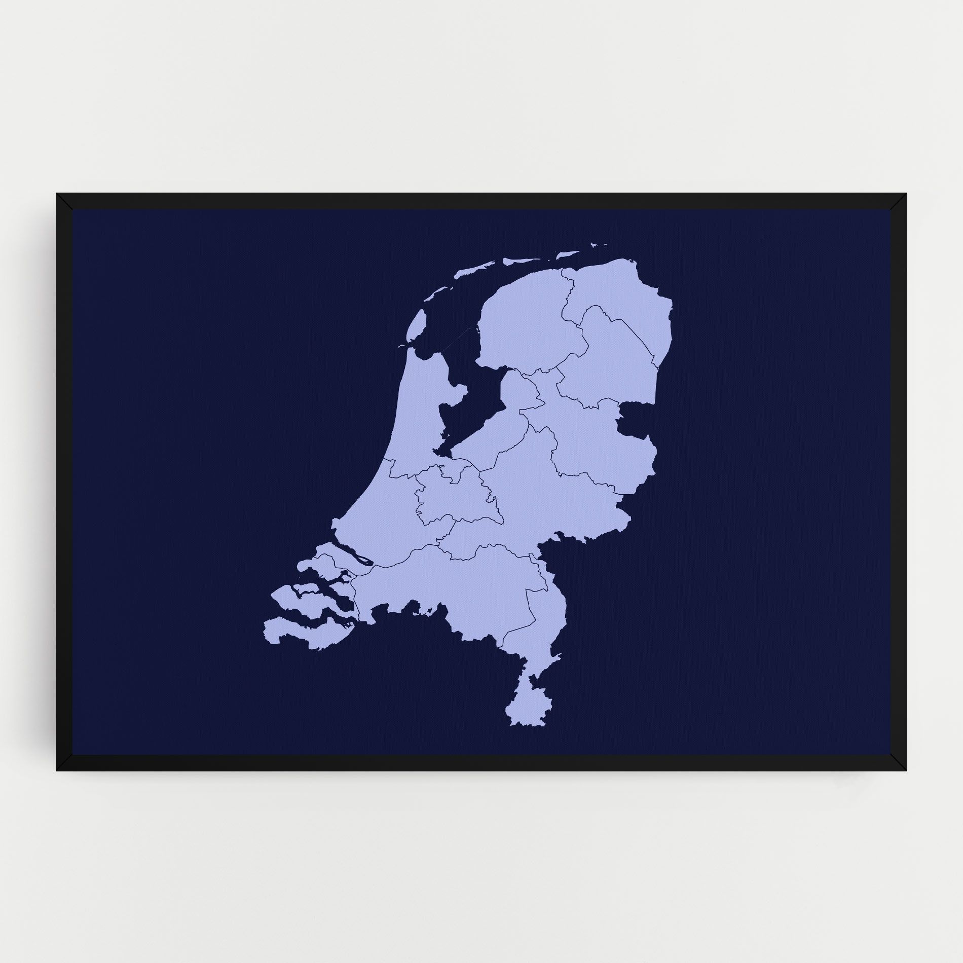 Netherlands Map mockup 0