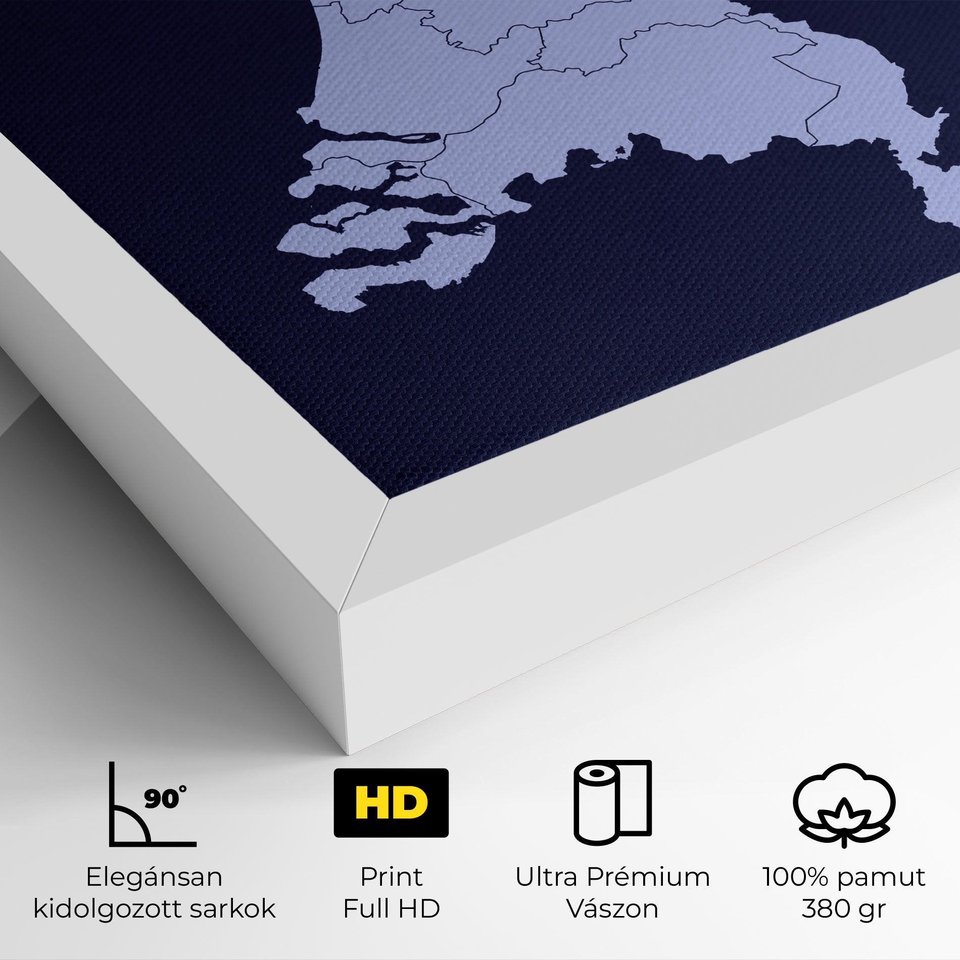 Netherlands Map mockup 4