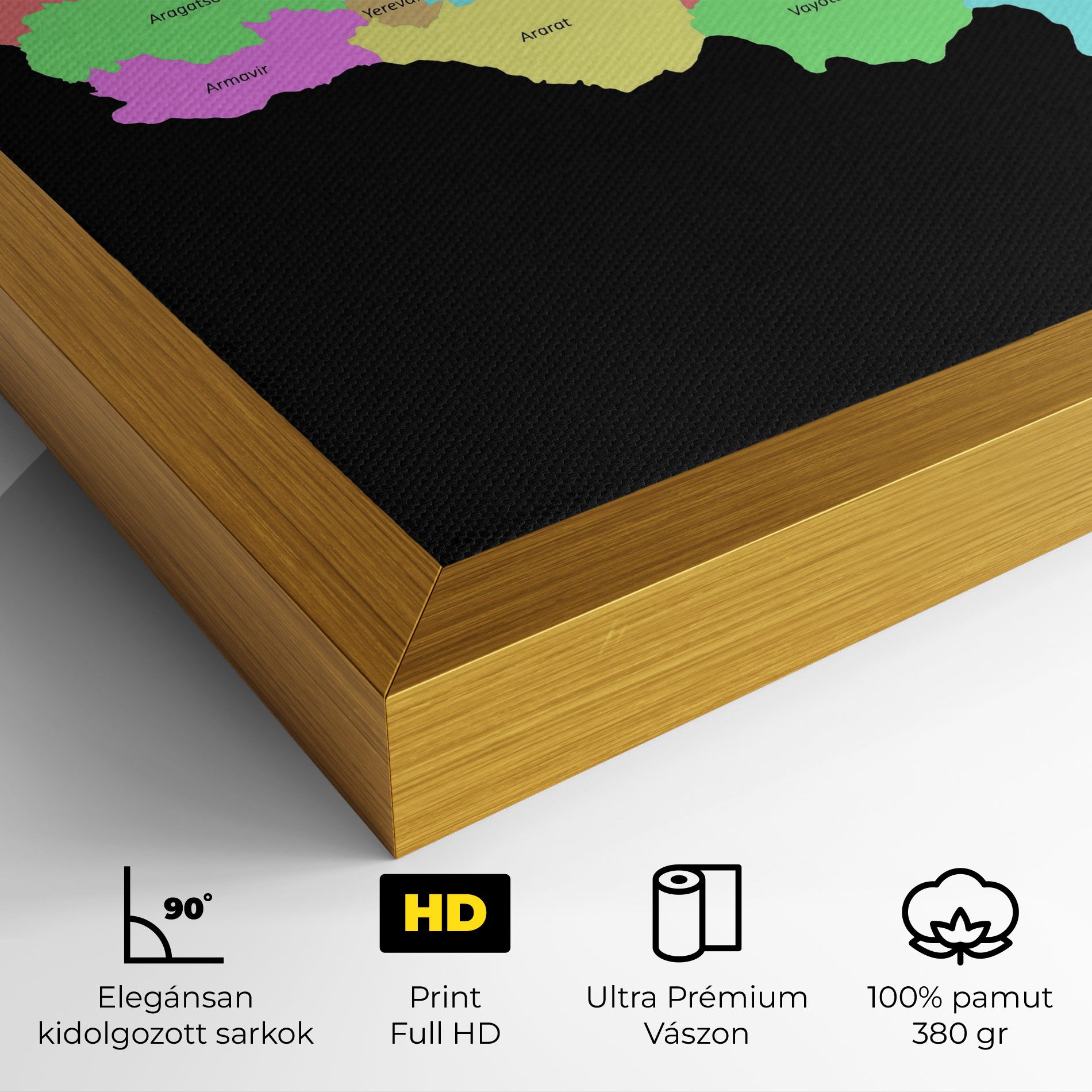 Armenia Map mockup 4