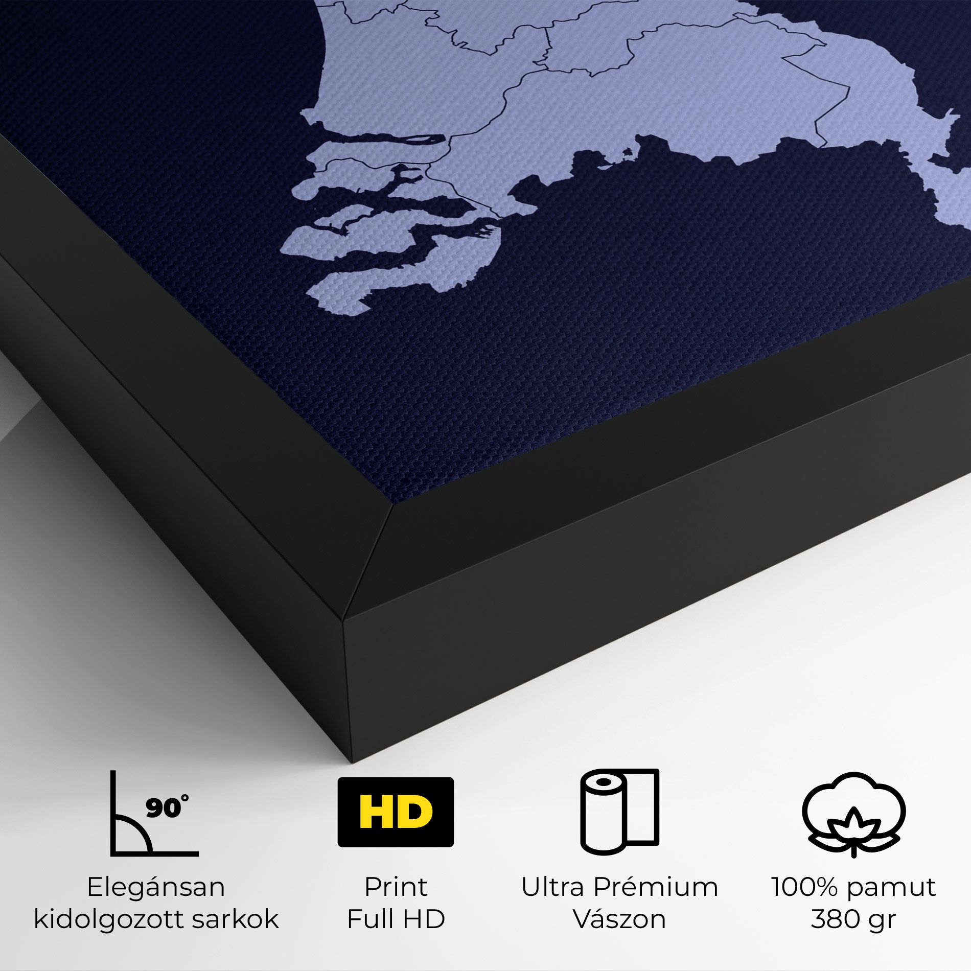 Netherlands Map mockup 4
