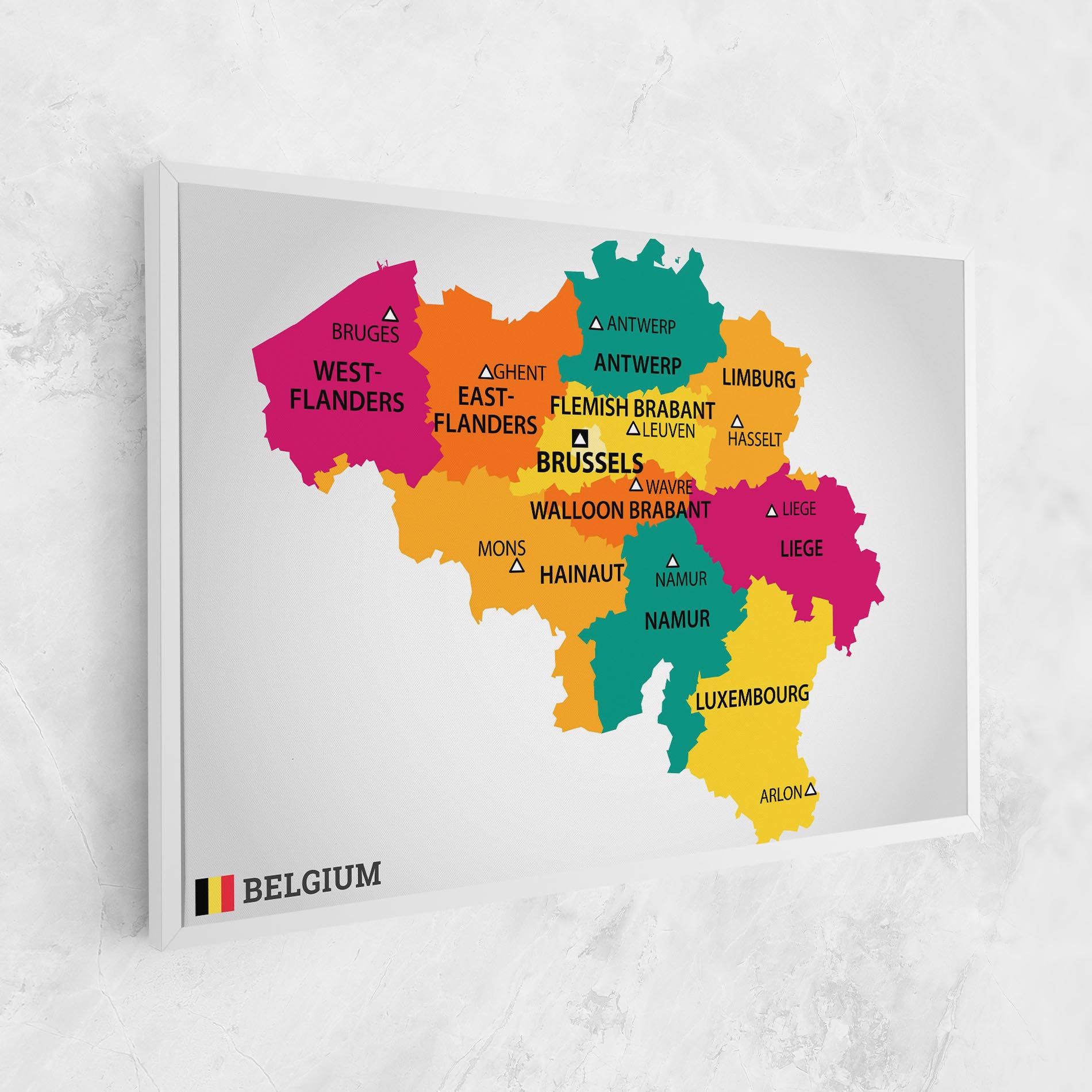 Belgium Color Map mockup 1