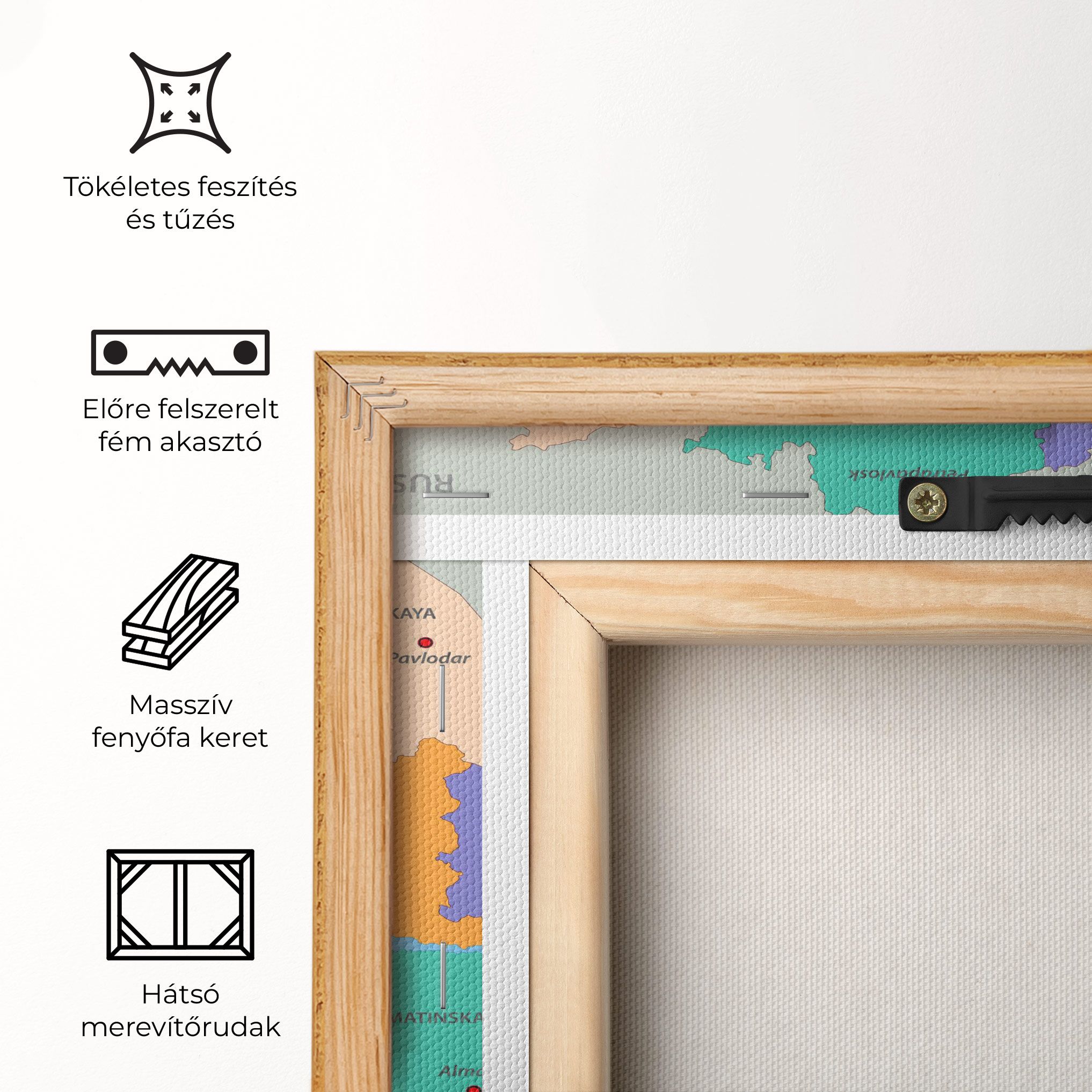 Kazakhstan Color Map mockup 5