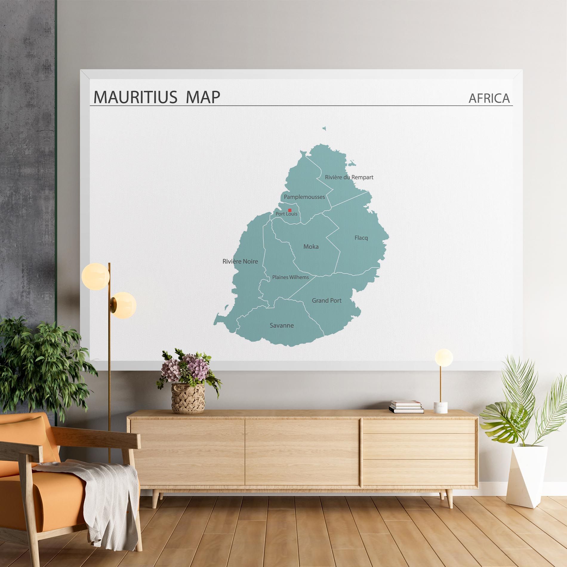 Mauritius Map mockup 9