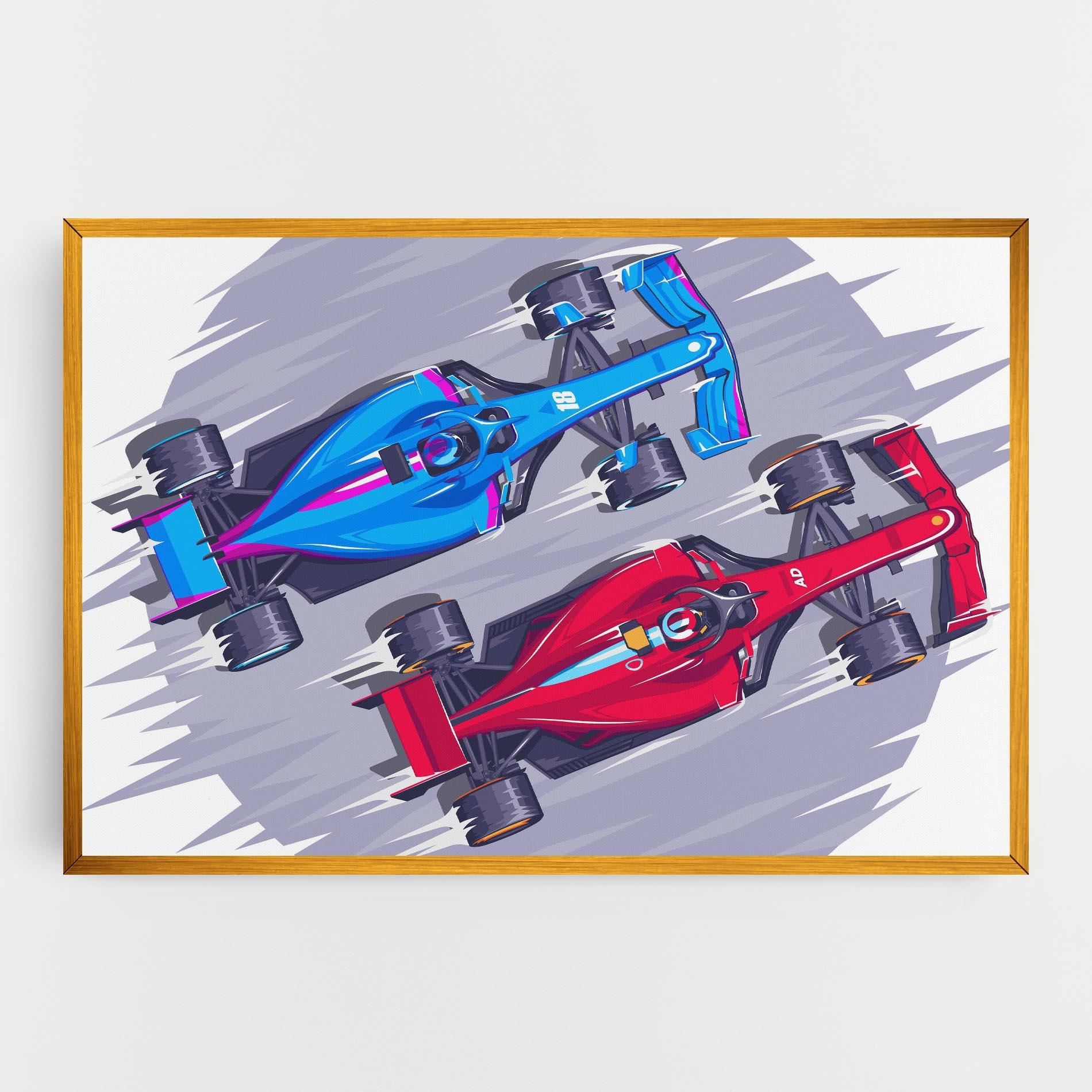 Vászonkép Bolides mockup 0