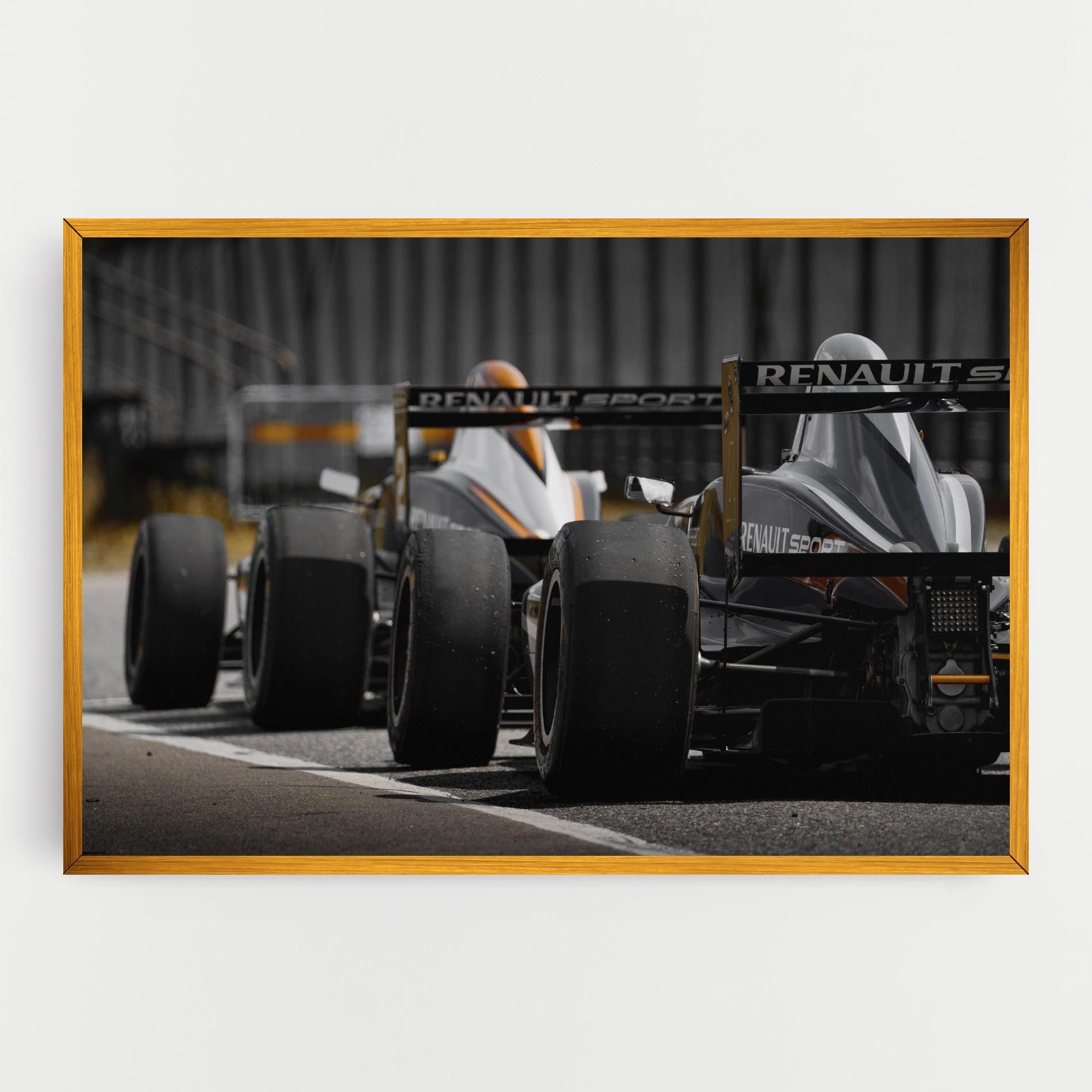 Grey F1 Cars mockup 0