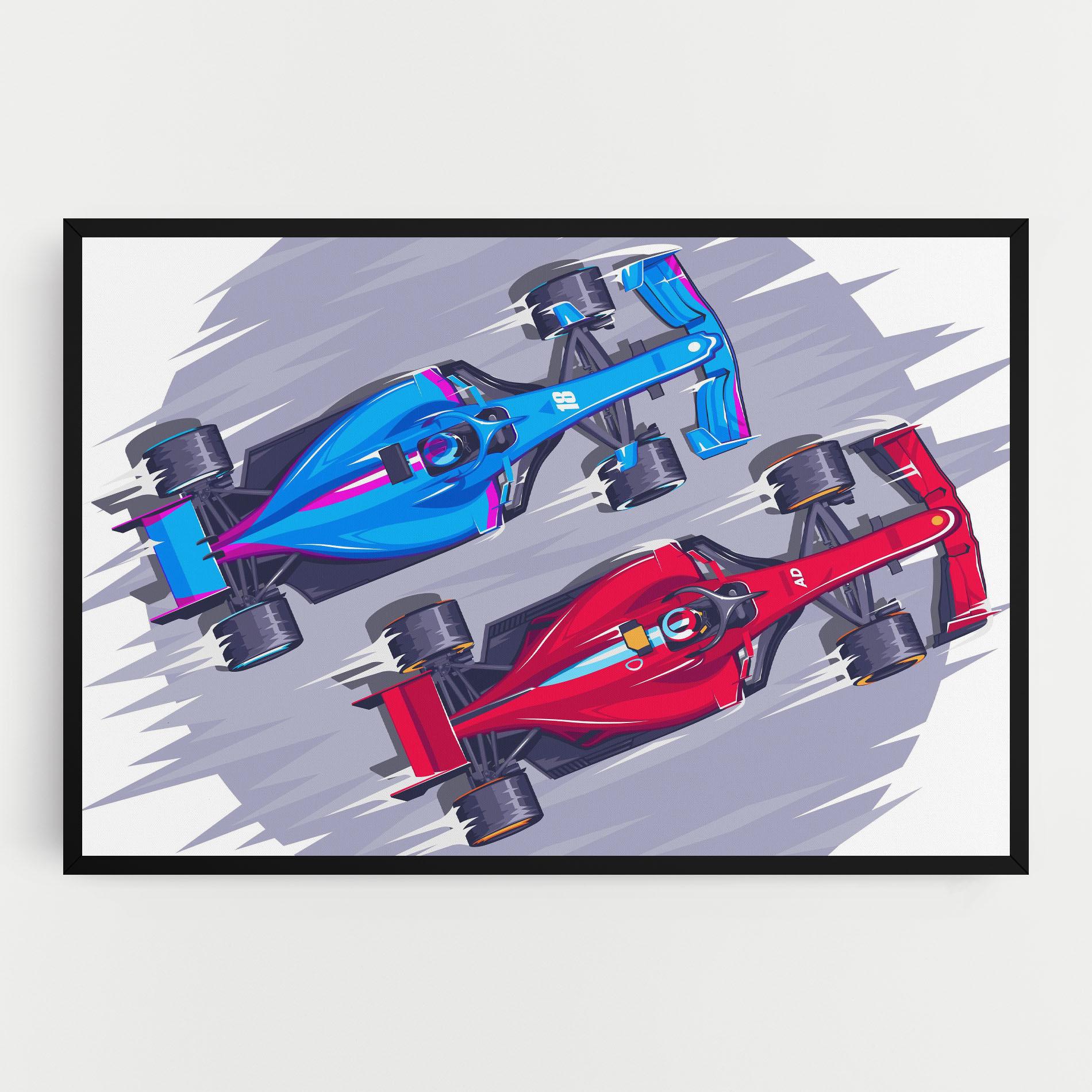 Vászonkép Bolides mockup 0