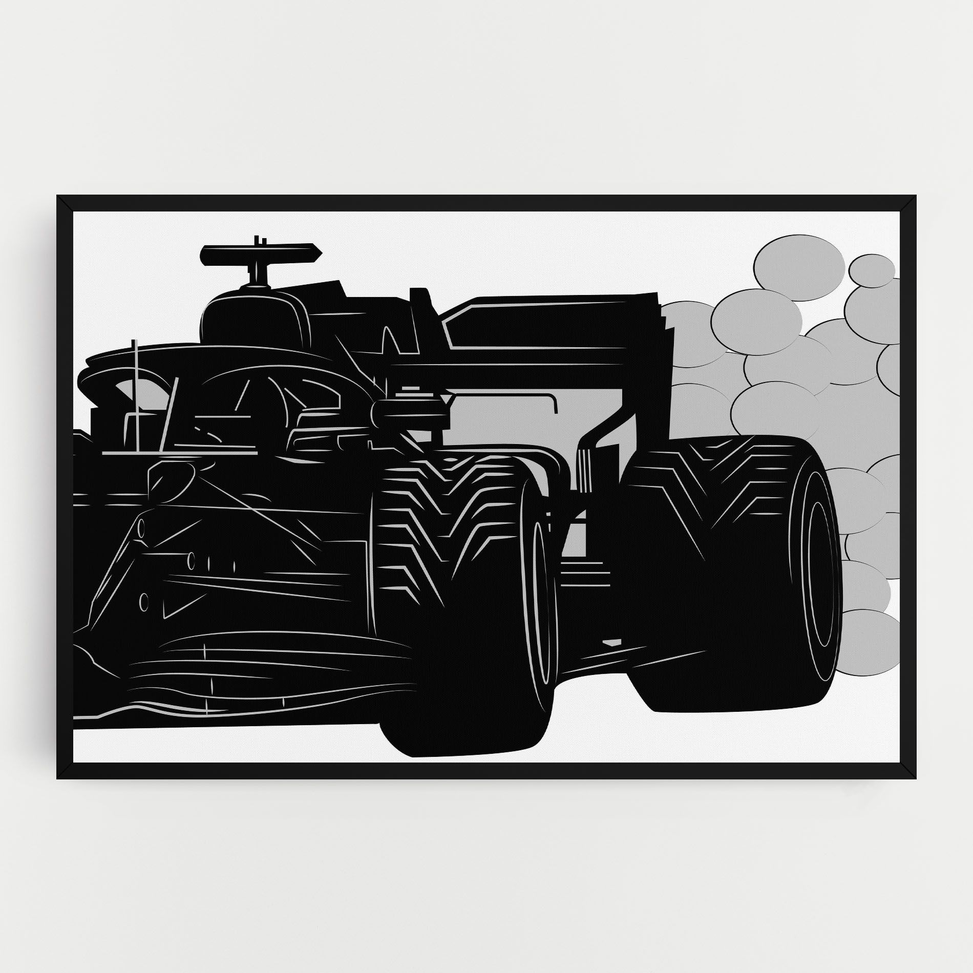 Car F1 Smoke mockup 0