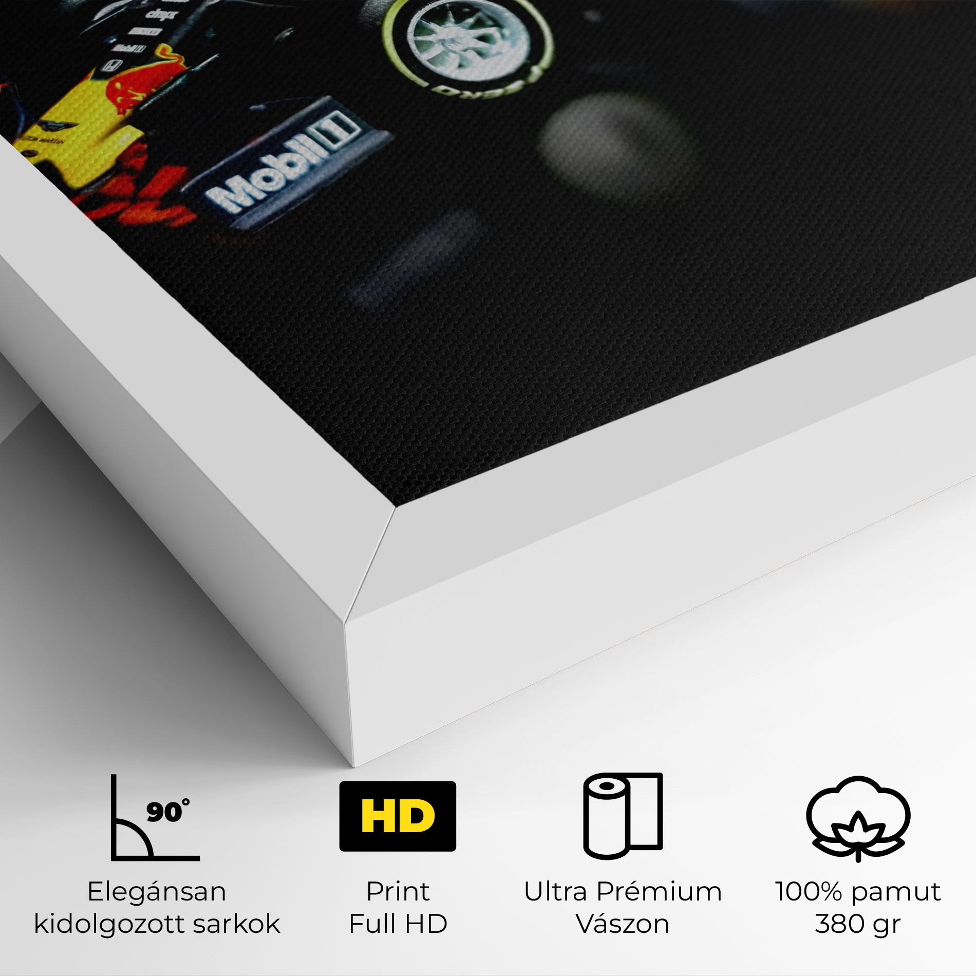 Black Yellow F1 mockup 4