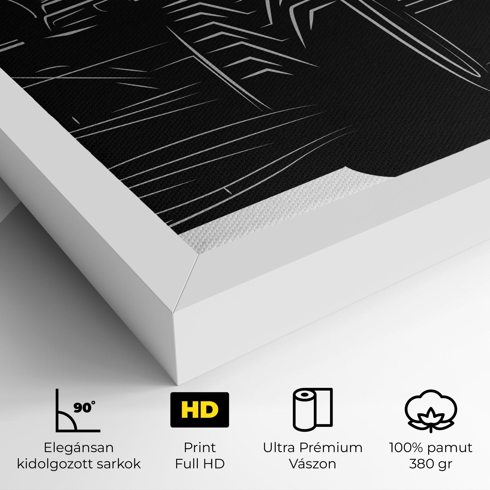 Vászonkép Car F1 Smoke mockup 4