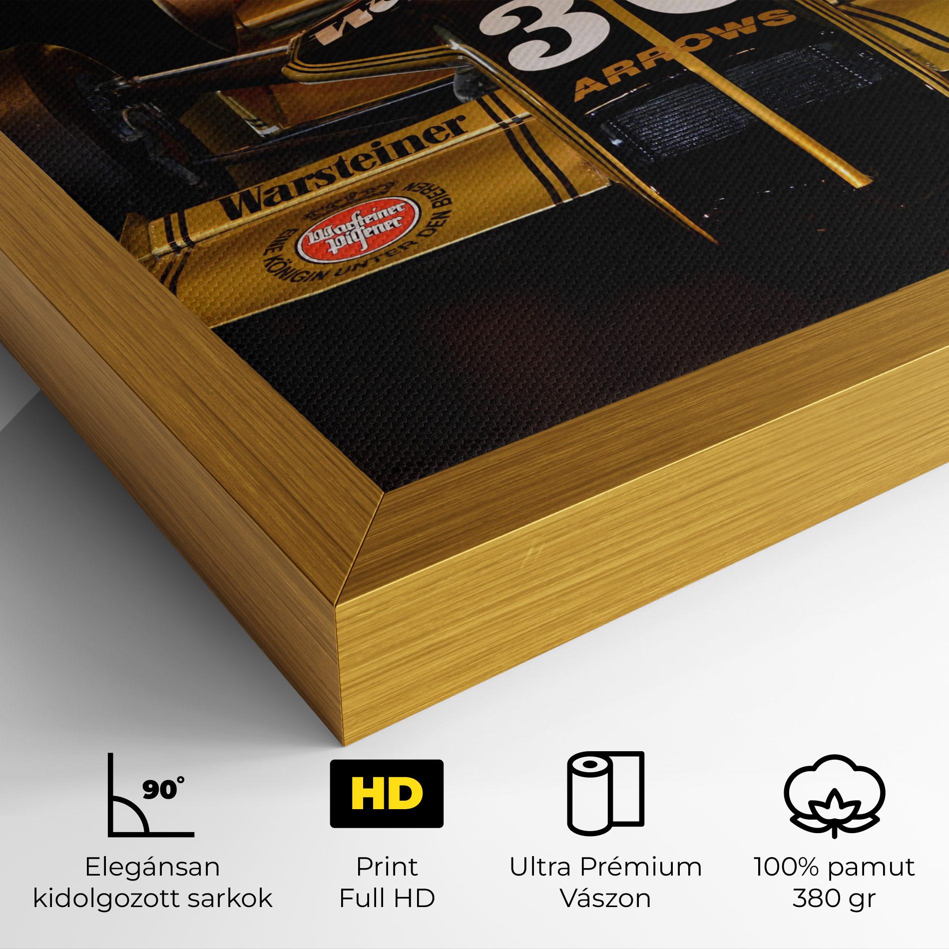 Vászonkép Formula 1 Car Color mockup 4