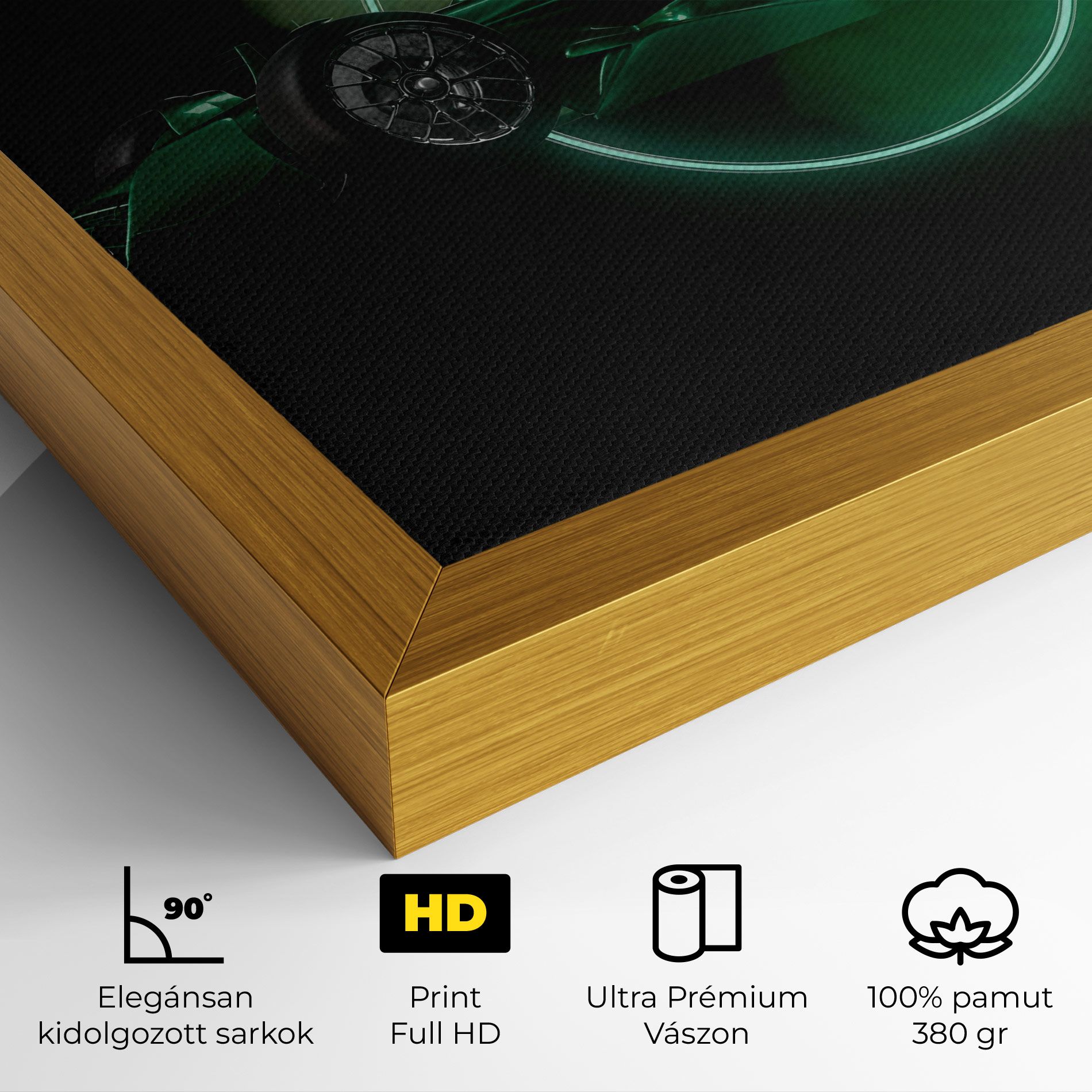 Green Racing Car mockup 4