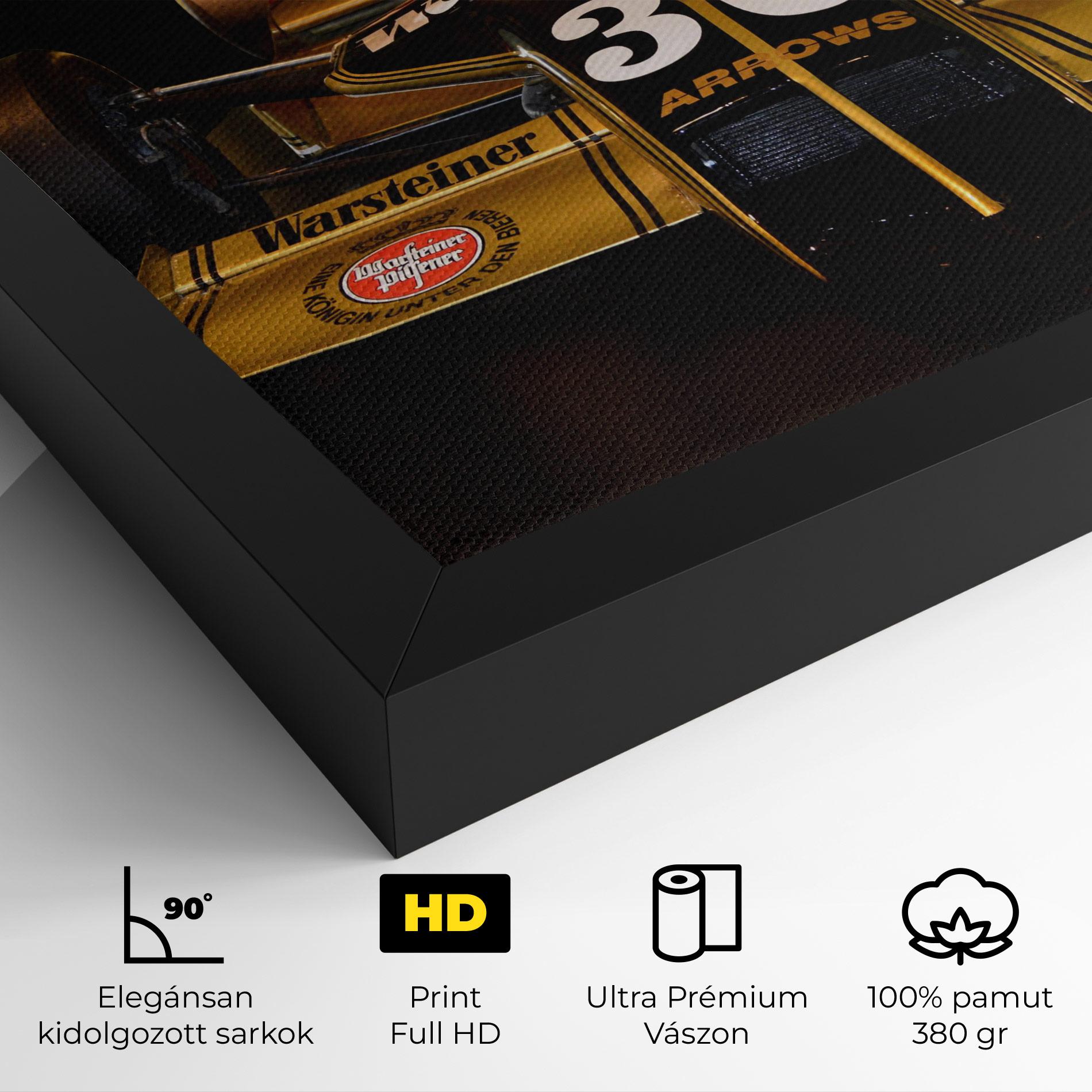 Vászonkép Formula 1 Car Color mockup 4