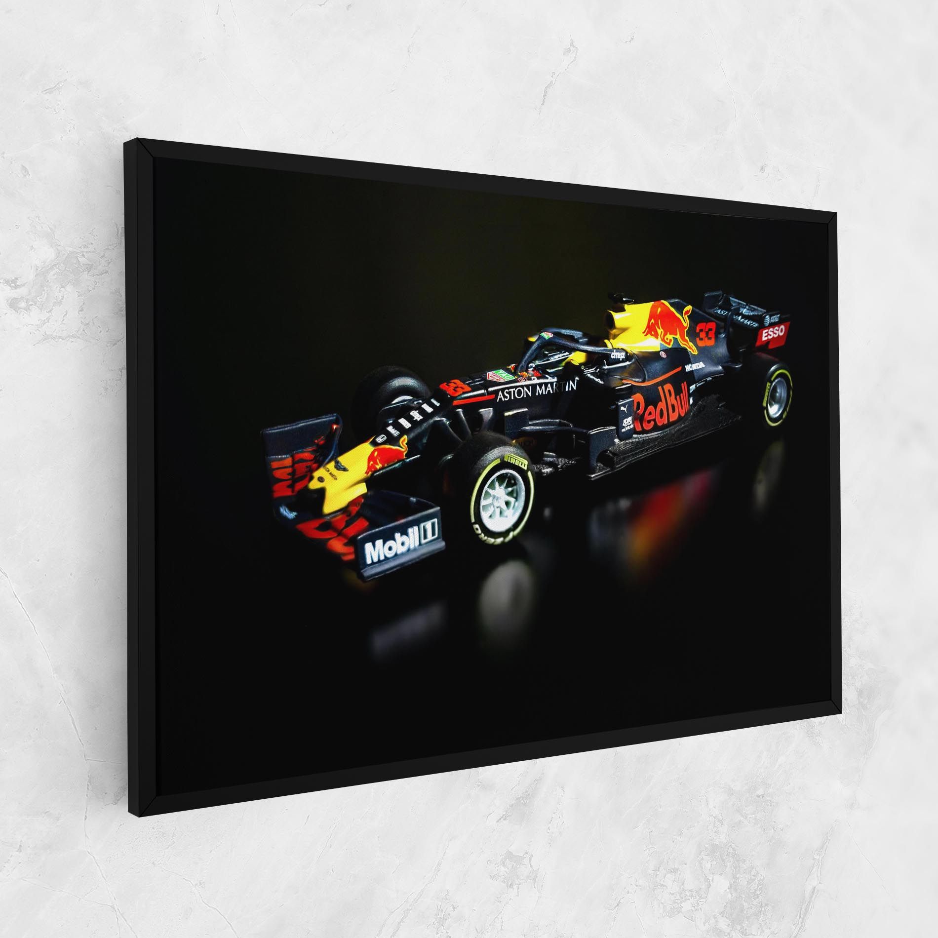 Black Yellow F1 mockup 1