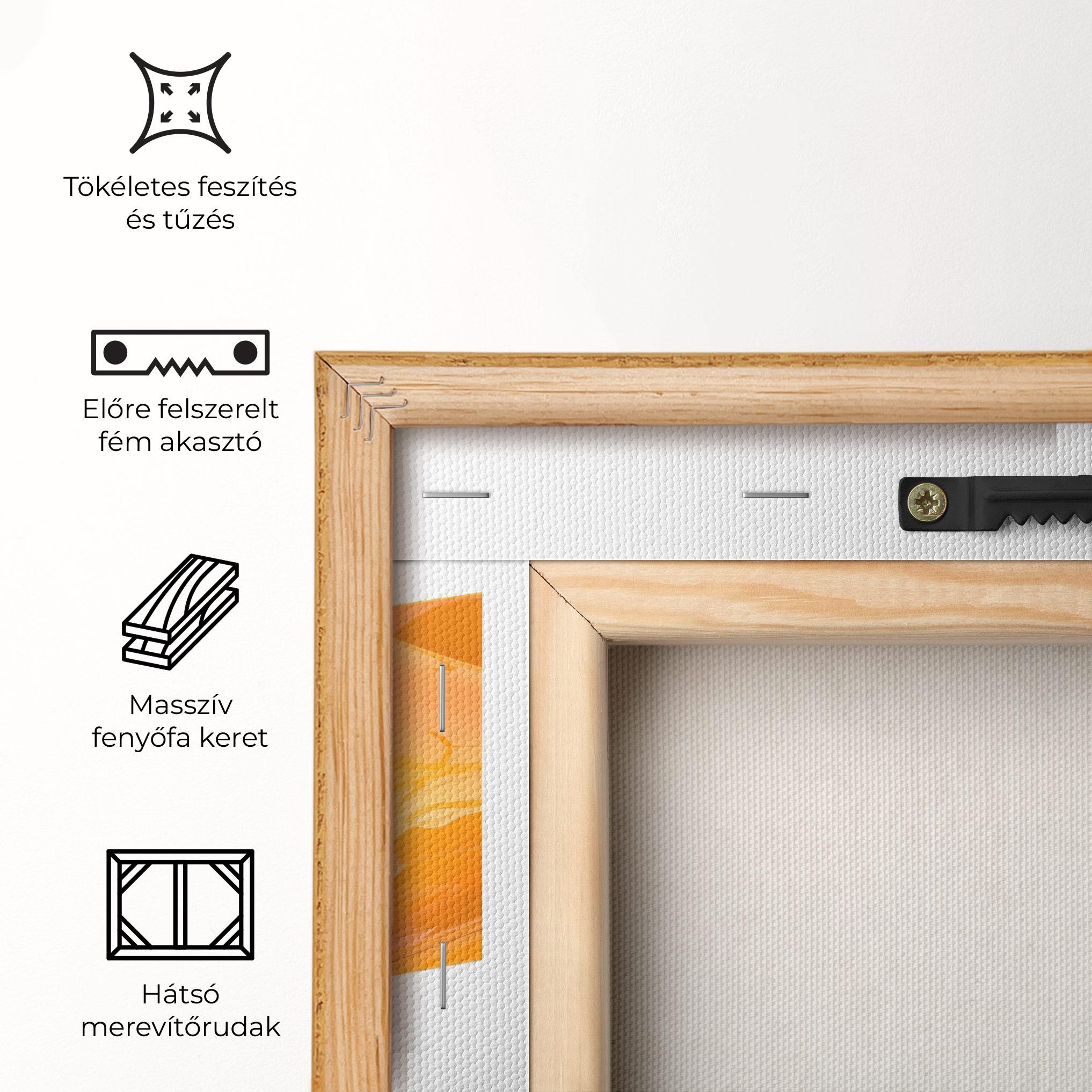 Vászonkép Yellow F1 Toy mockup 5