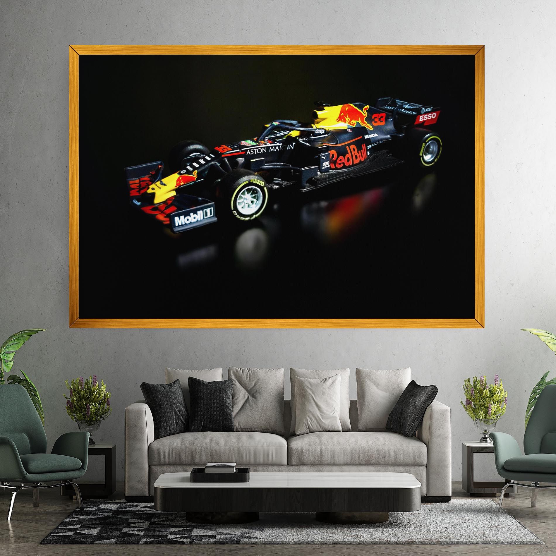 Black Yellow F1 mockup 7
