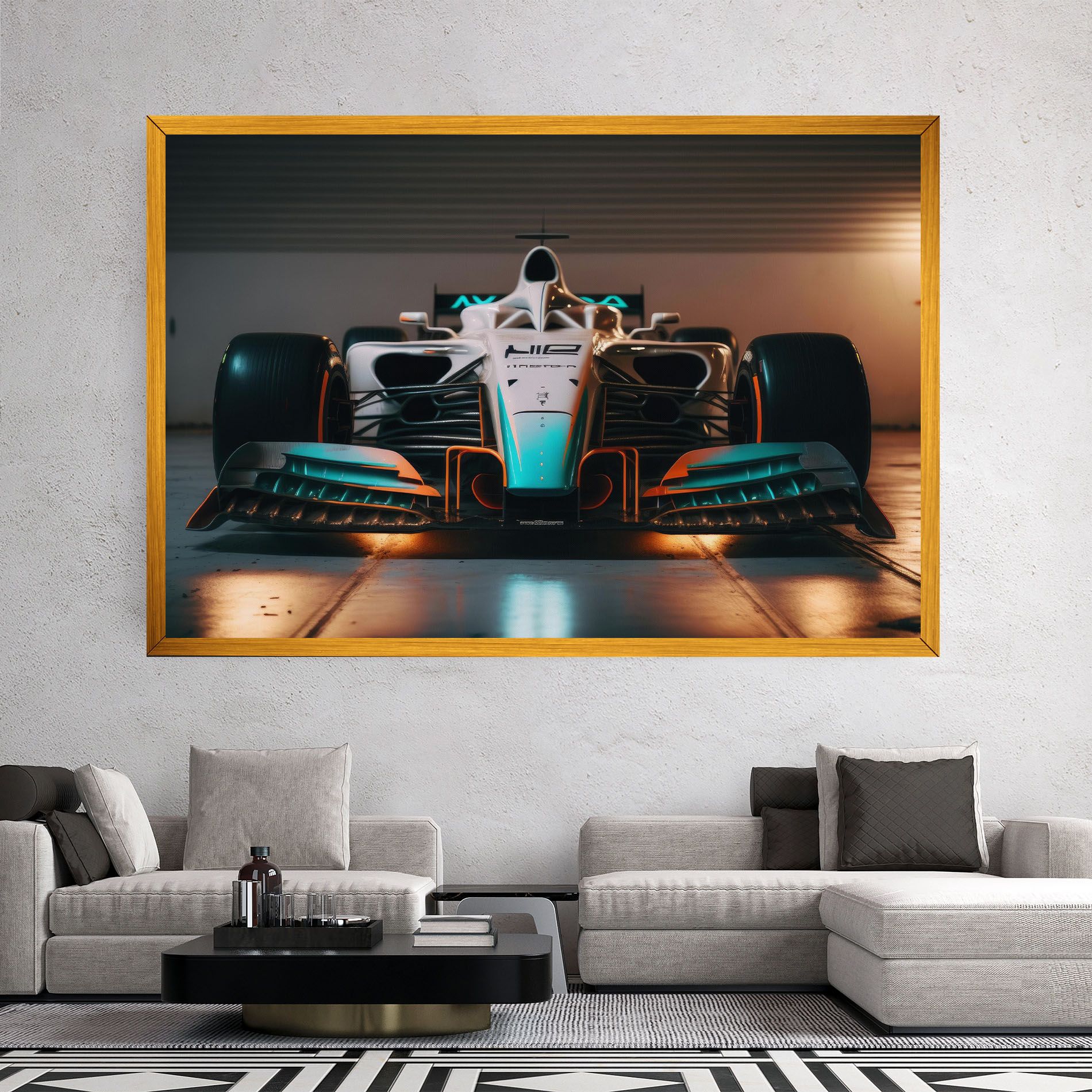 Blue White F1 mockup 2