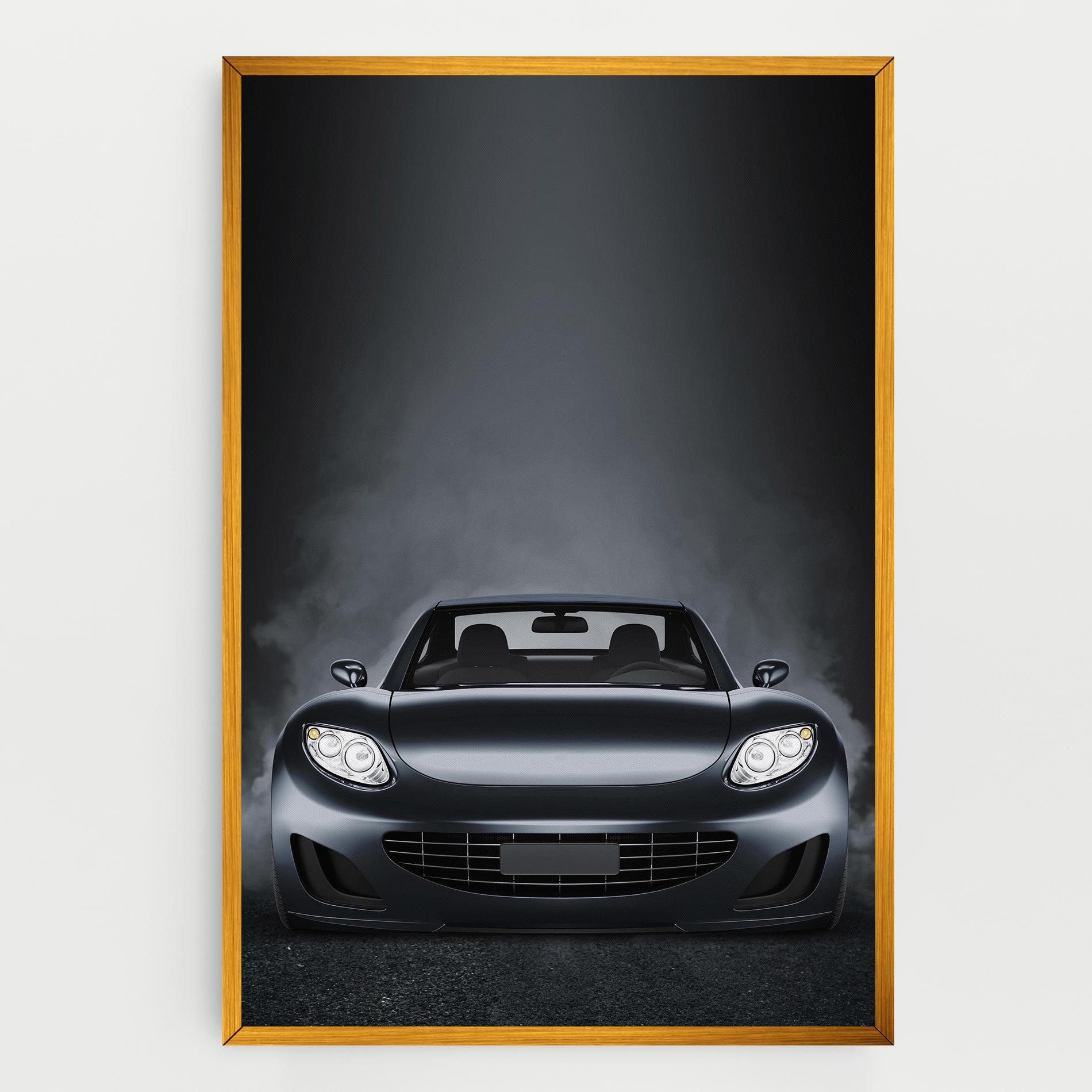 Black Front Car mockup 0