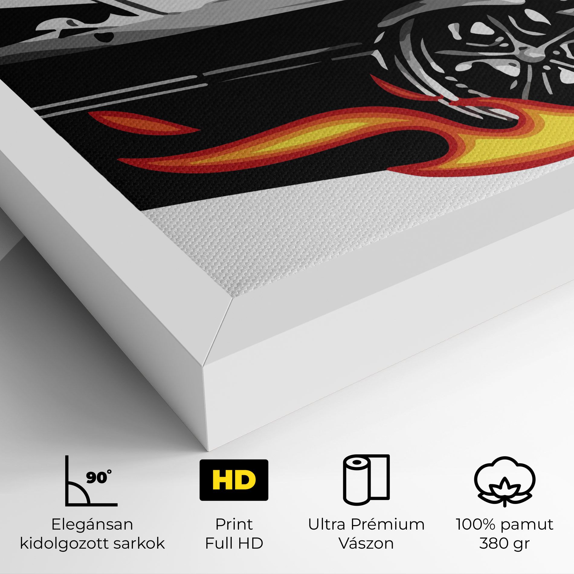 Fire Black Car mockup 4