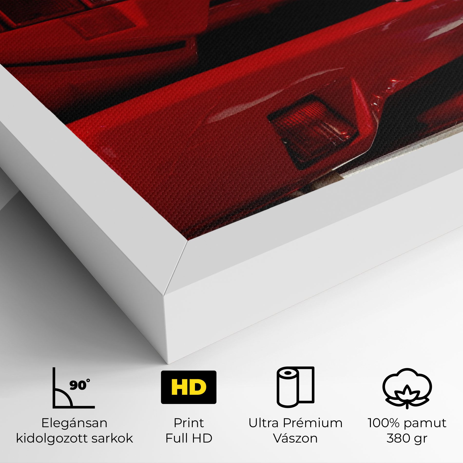 Red Rear Countach mockup 4