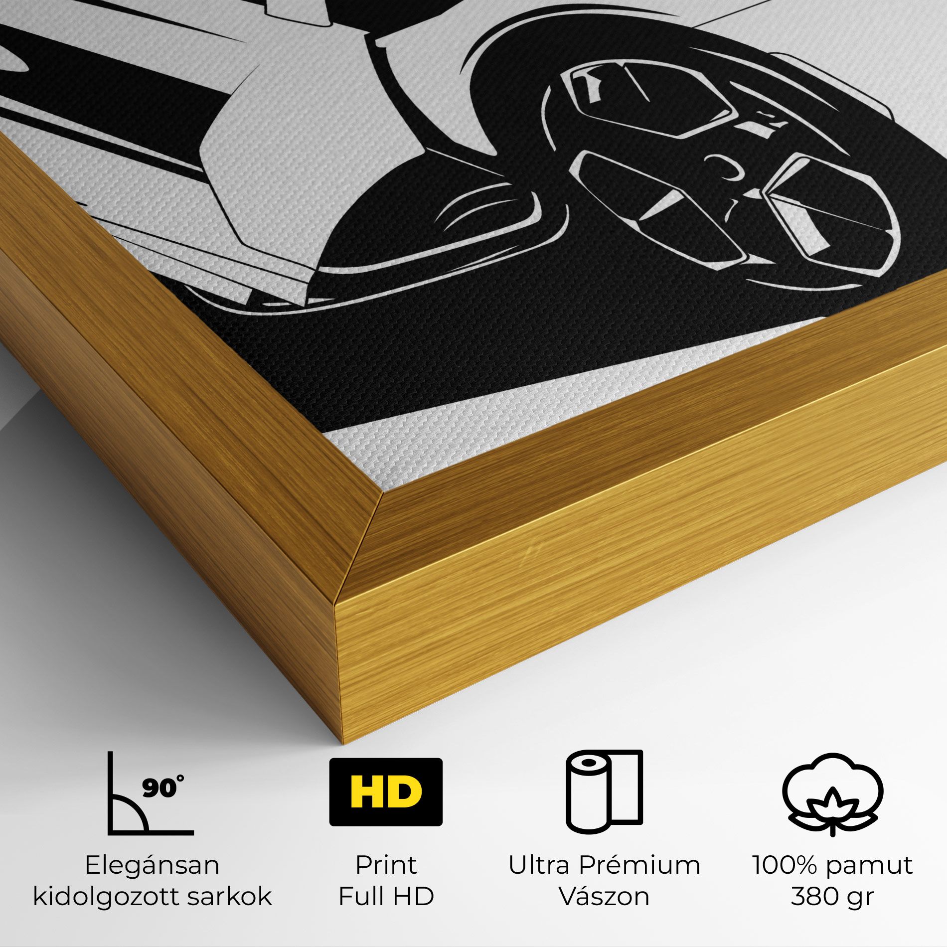 Black White Car mockup 4