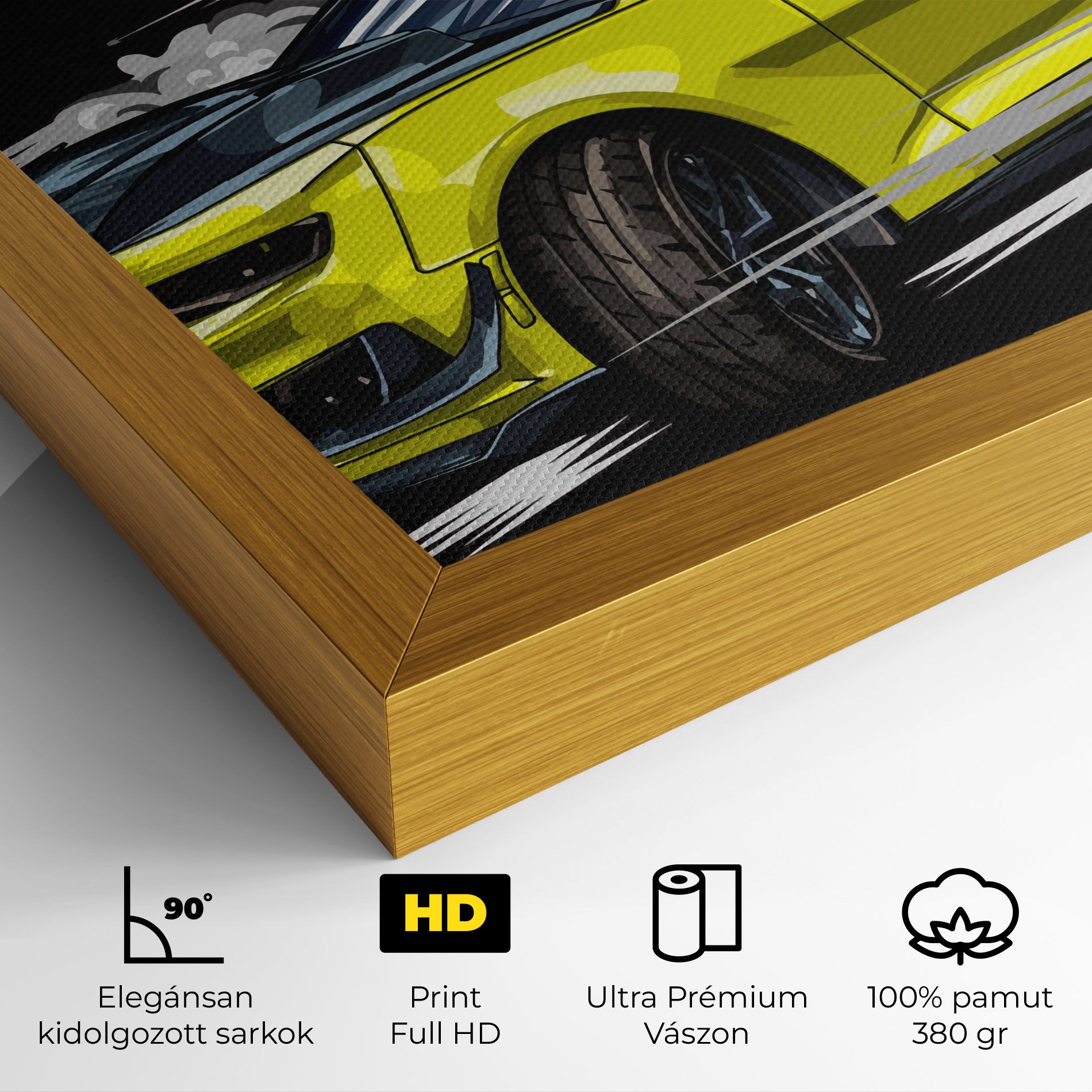 Racing Car Smoke mockup 4