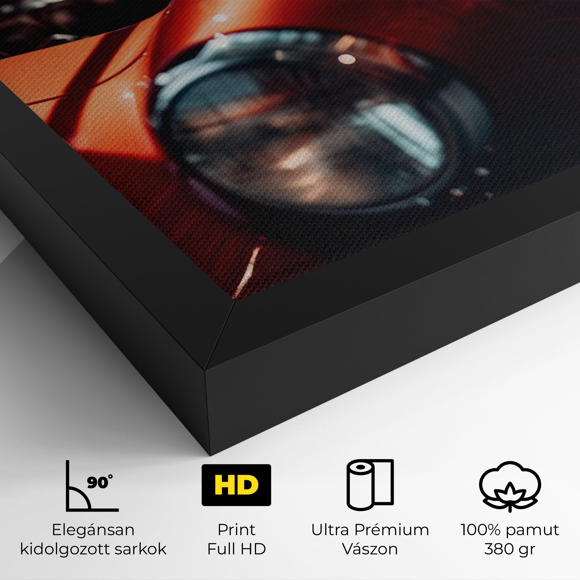 Old Vintage Red Car mockup 4