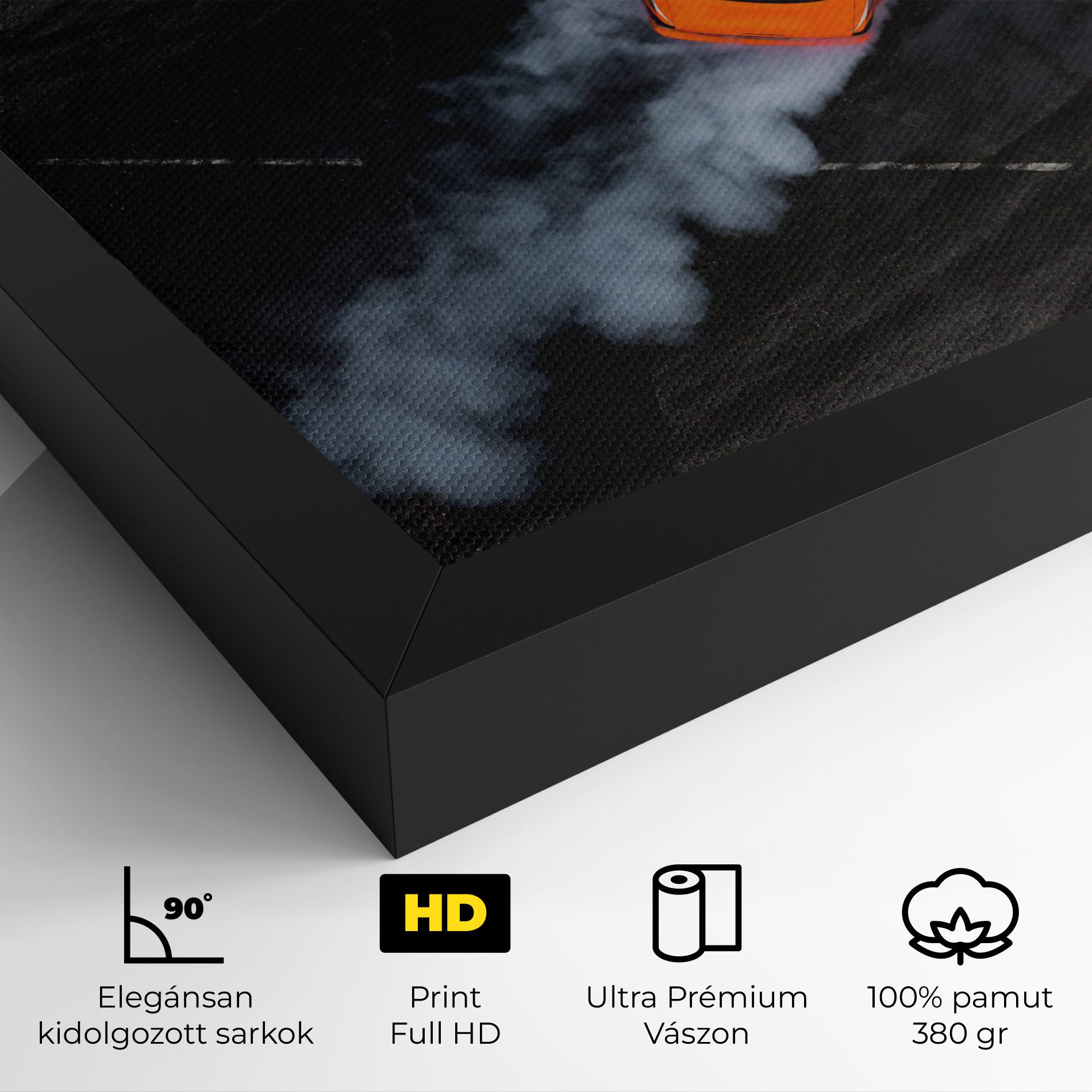 Orange Proche Drifting mockup 4