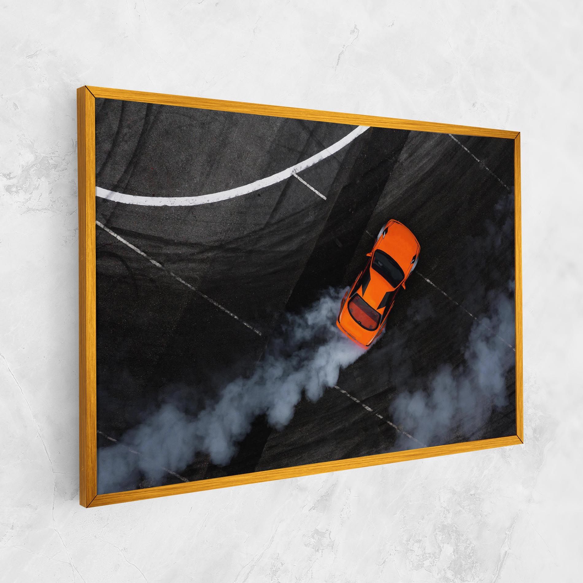 Orange Proche Drifting mockup 1