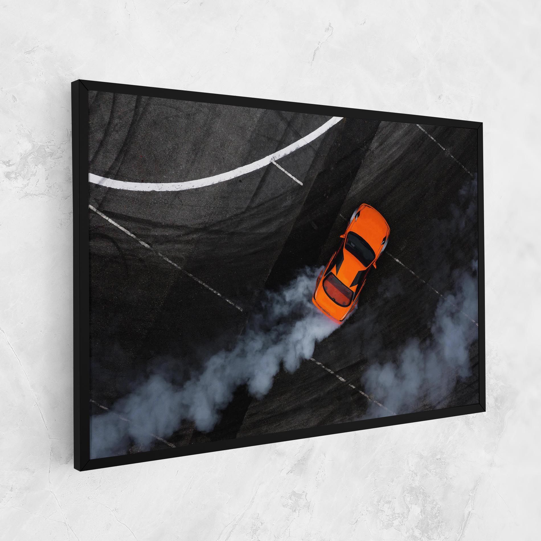 Orange Proche Drifting mockup 1