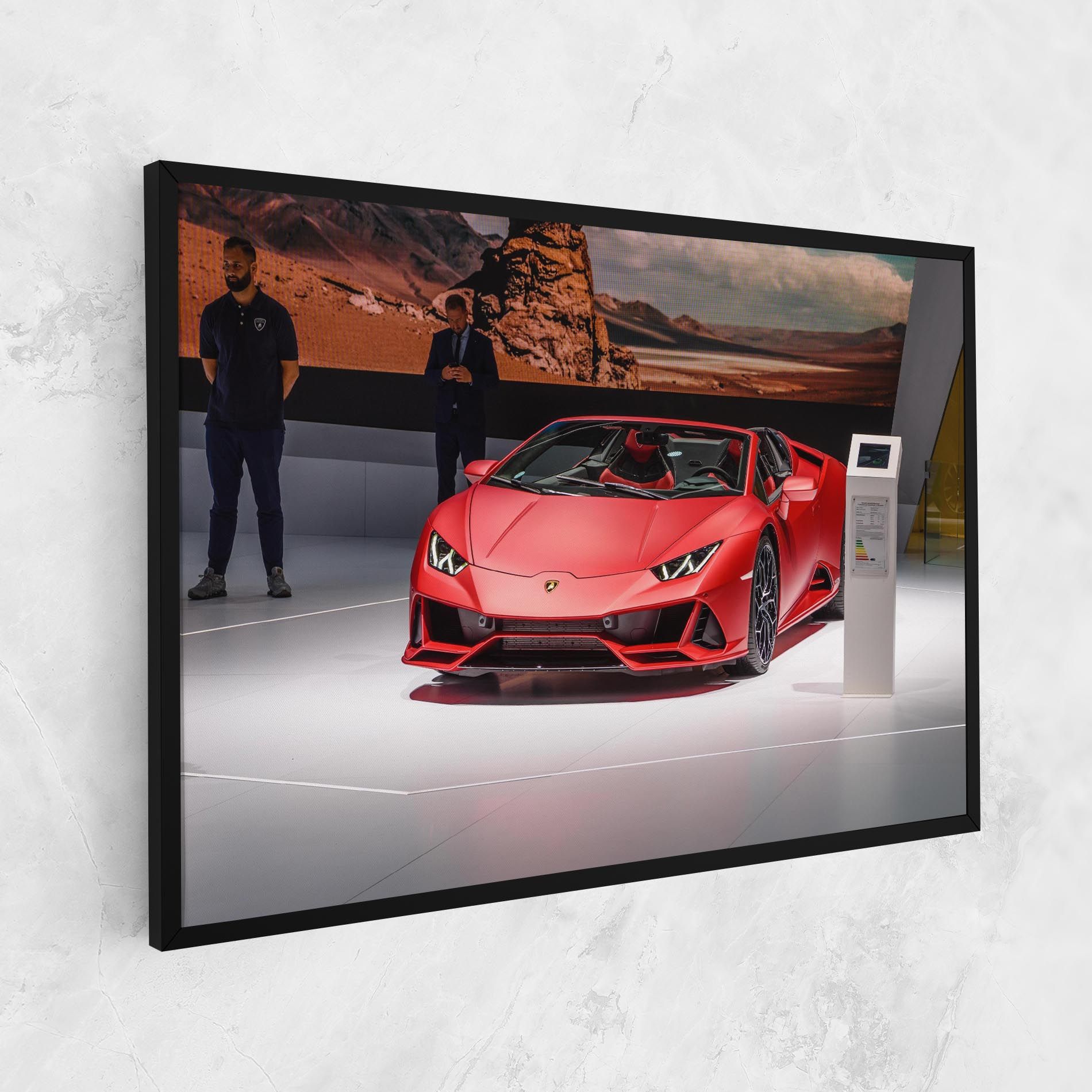Red Lambo Front mockup 1