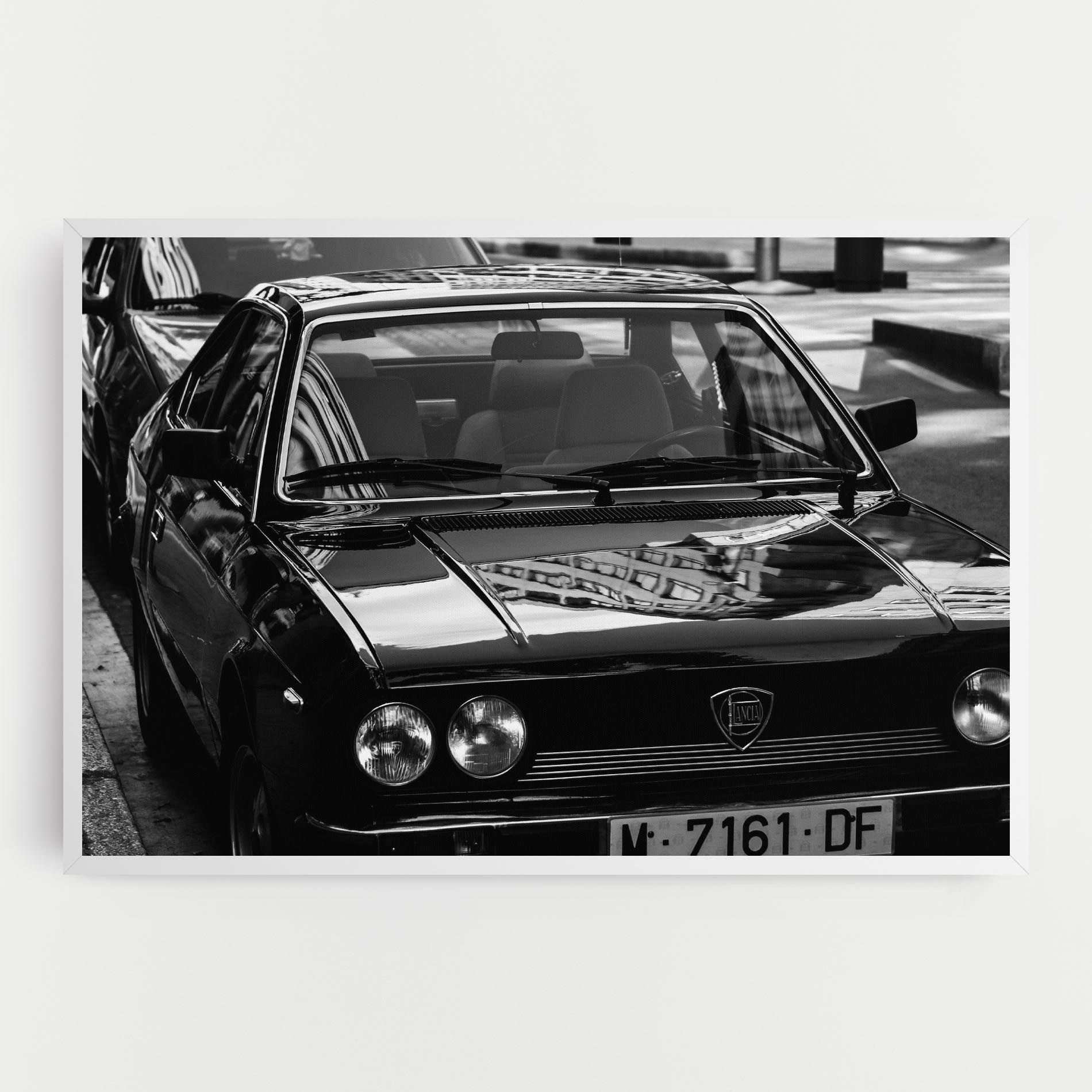 Black Shiny Car mockup 0