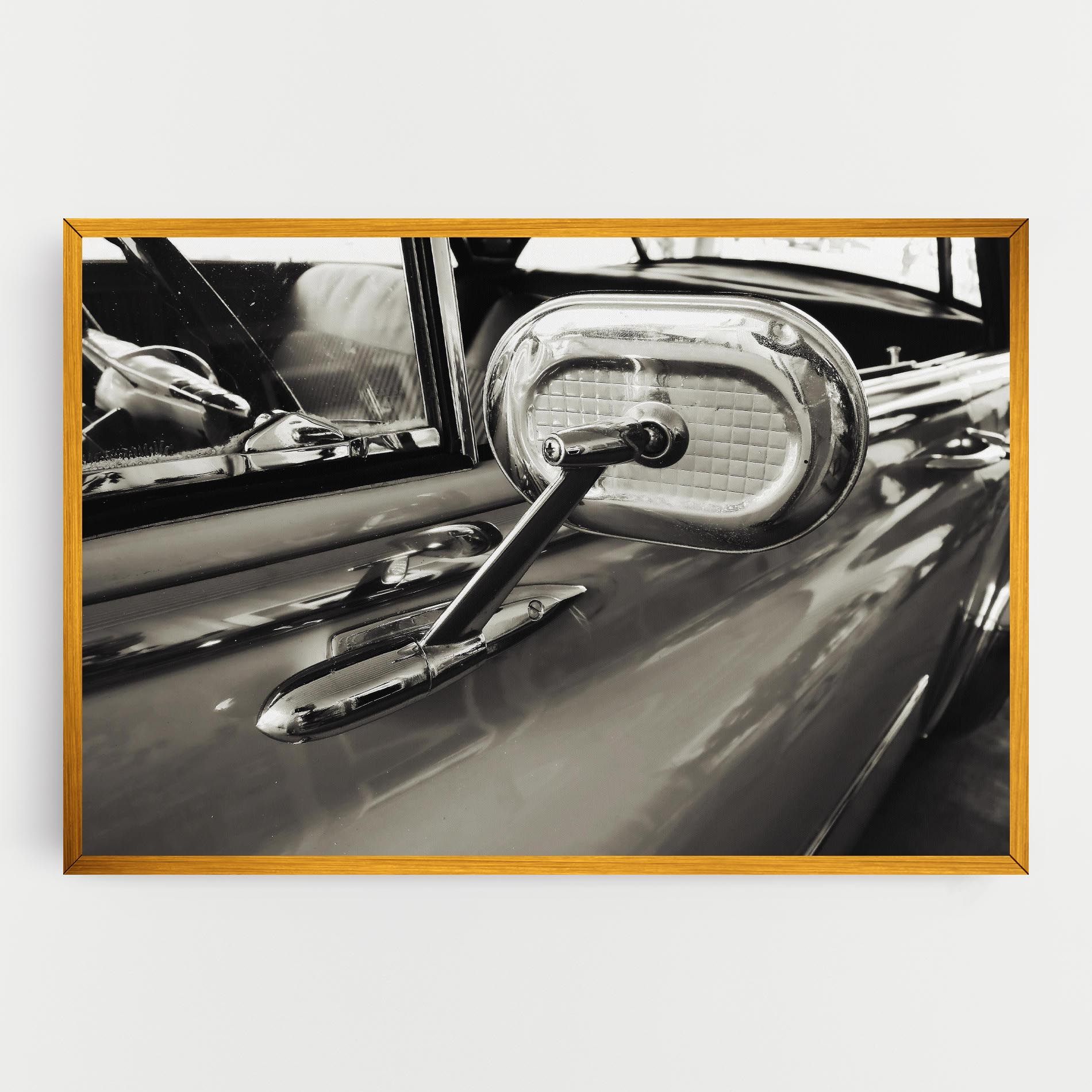 Close Up Grey Car mockup 0