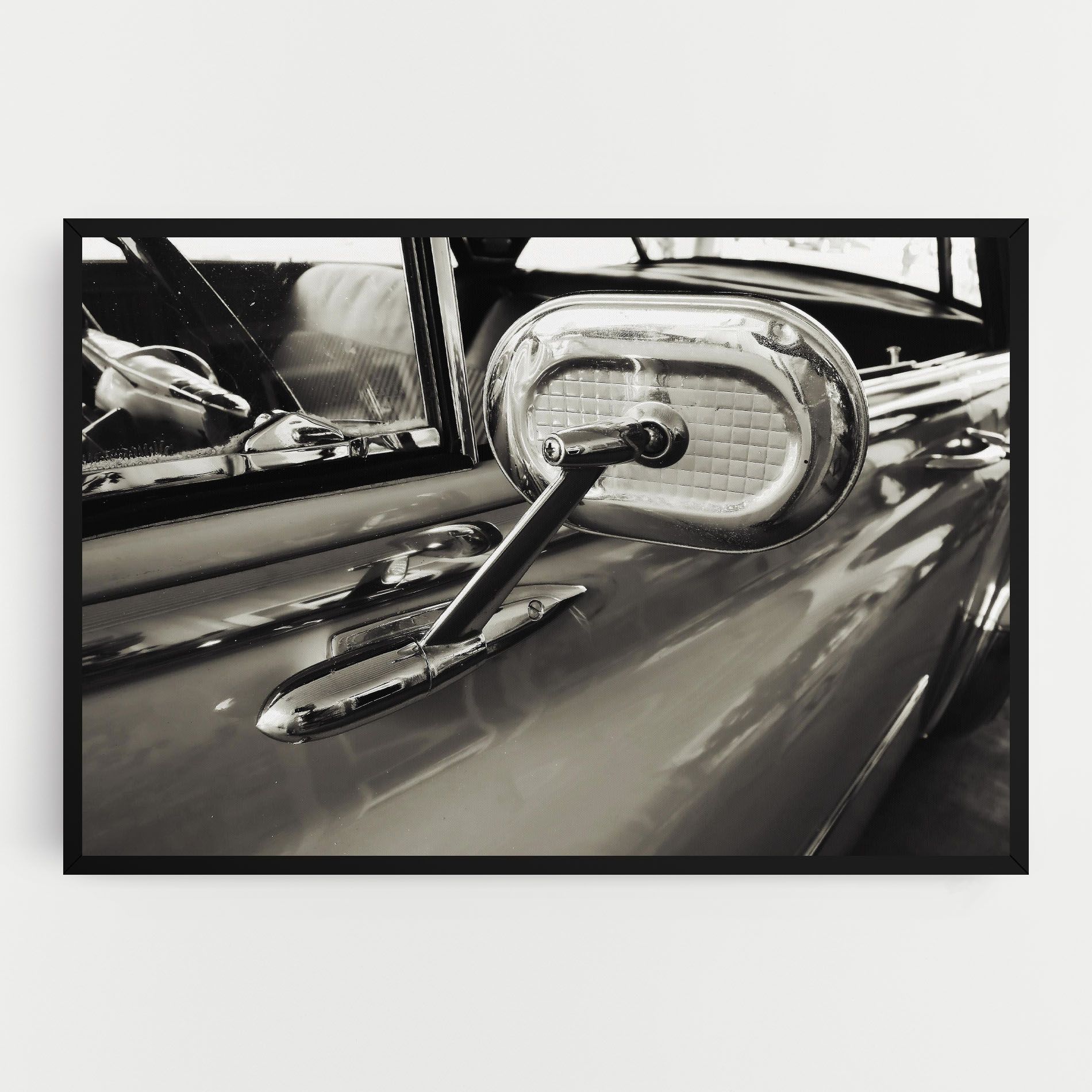 Close Up Grey Car mockup 0