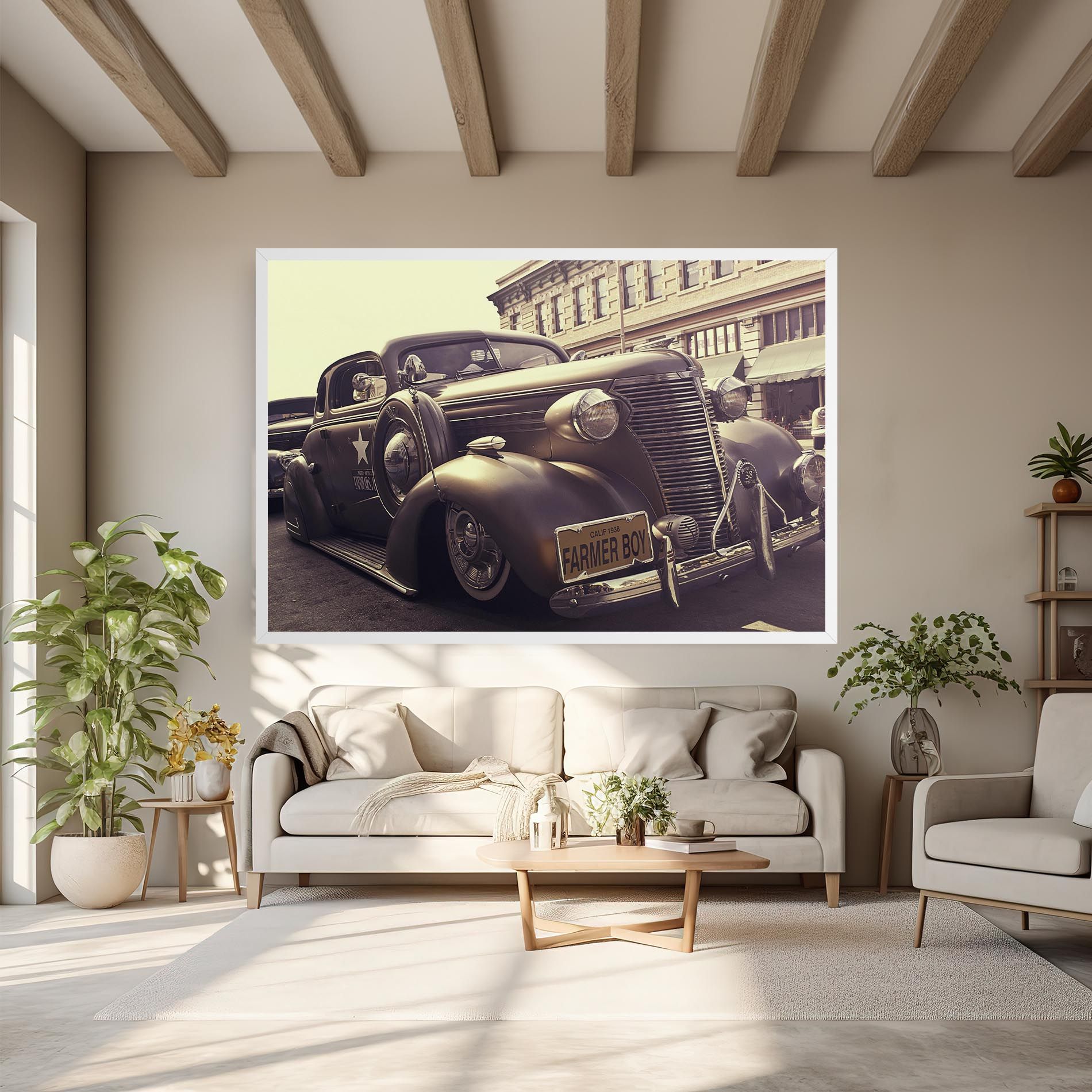 Old Classic Car mockup 6