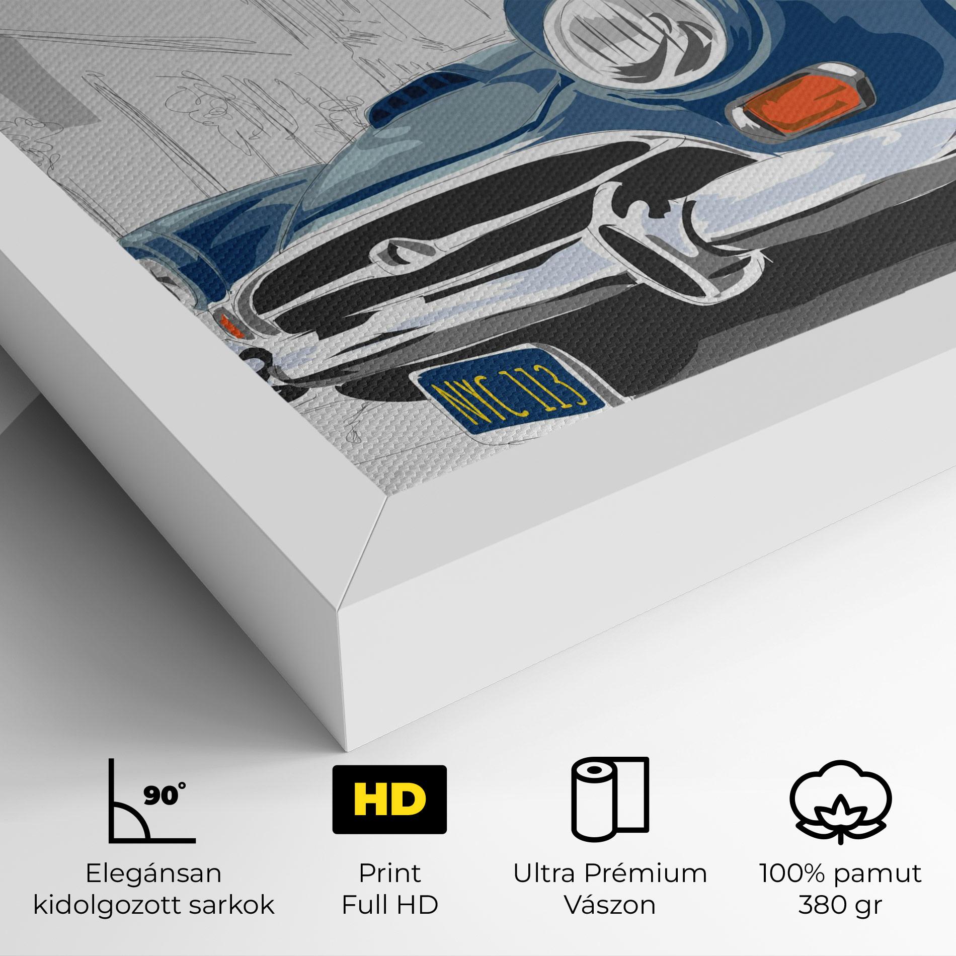 Vászonkép Vintage Drive mockup 4