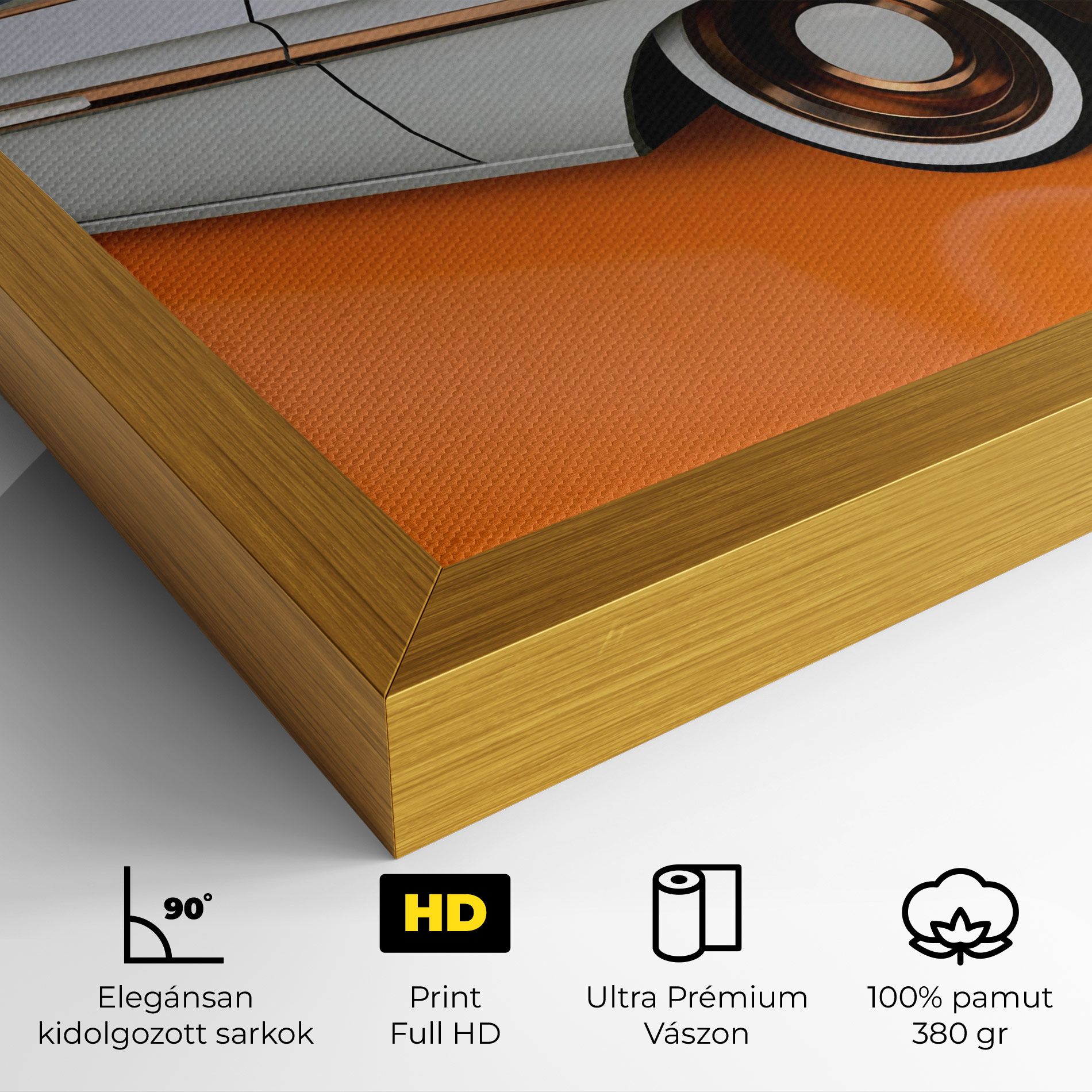 Old American Car mockup 4