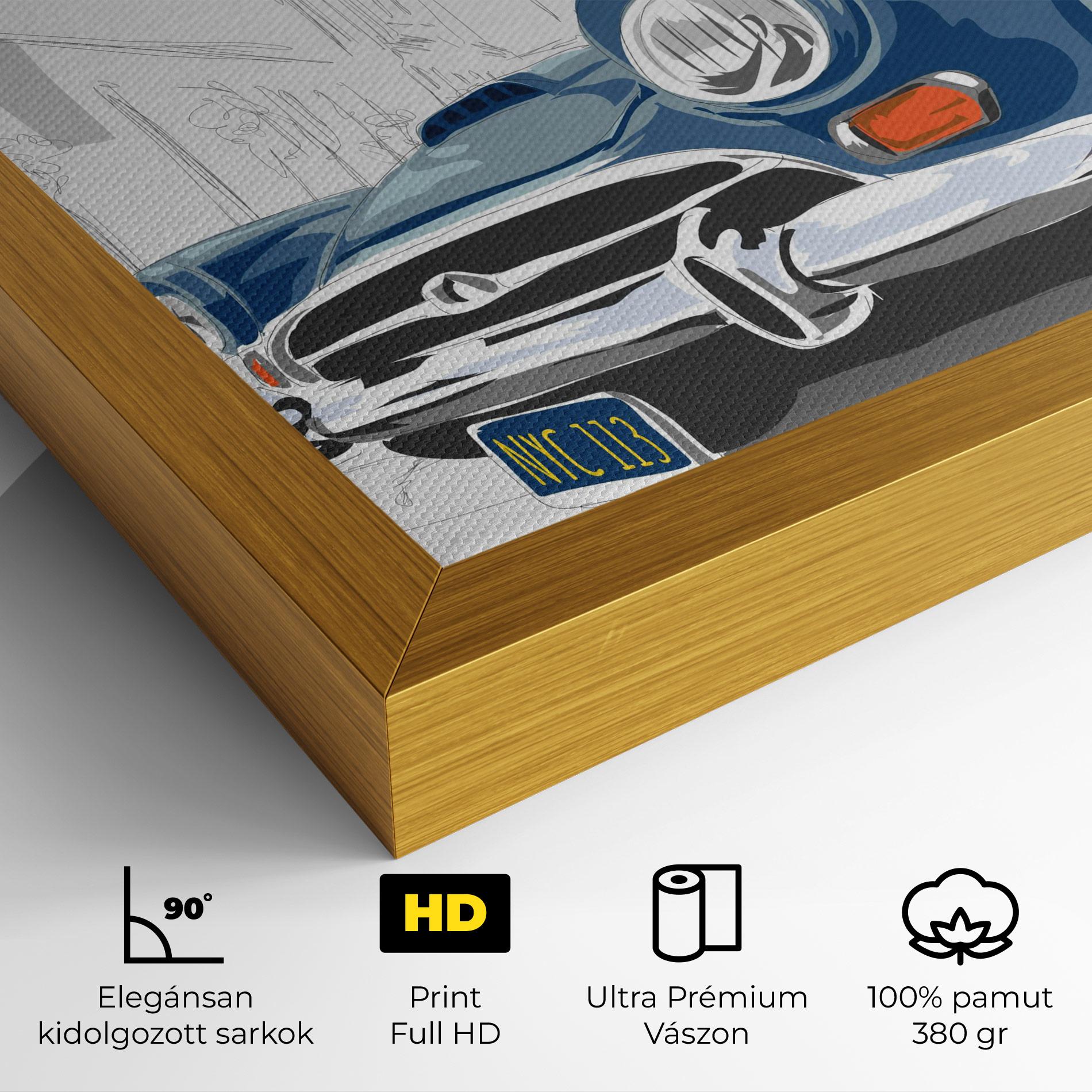 Vászonkép Vintage Drive mockup 4