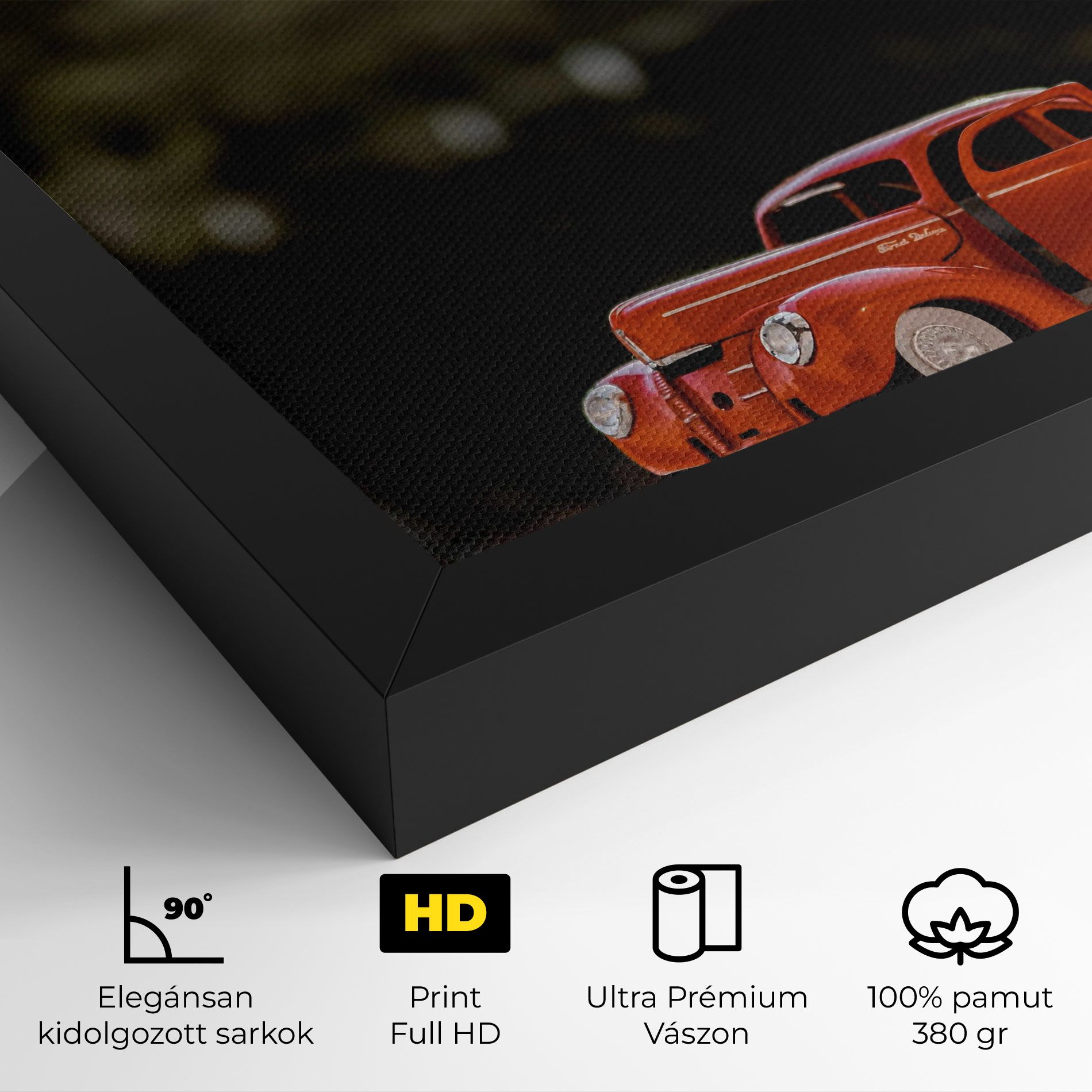 Orange Toy Car mockup 4