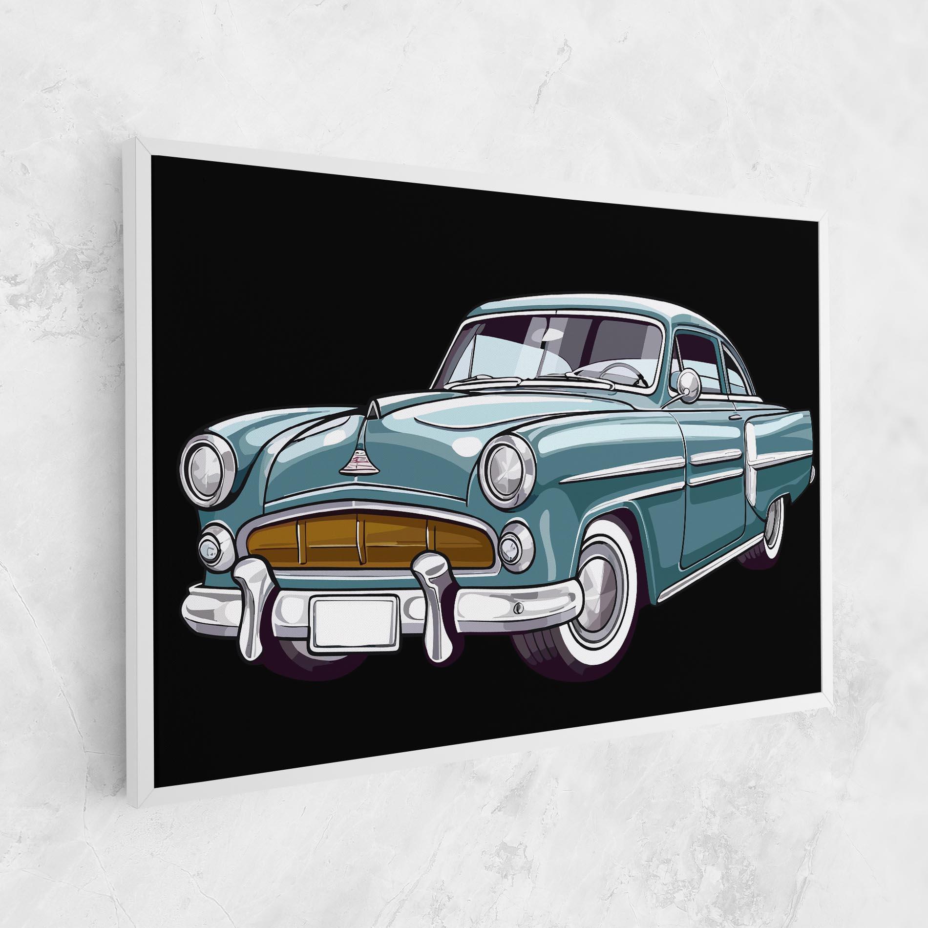 Vászonkép Ford Thunderbolt mockup 1