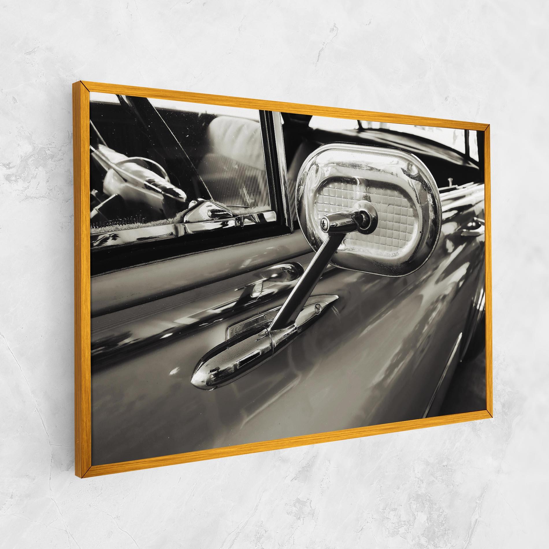 Vászonkép Close Up Grey Car mockup 1