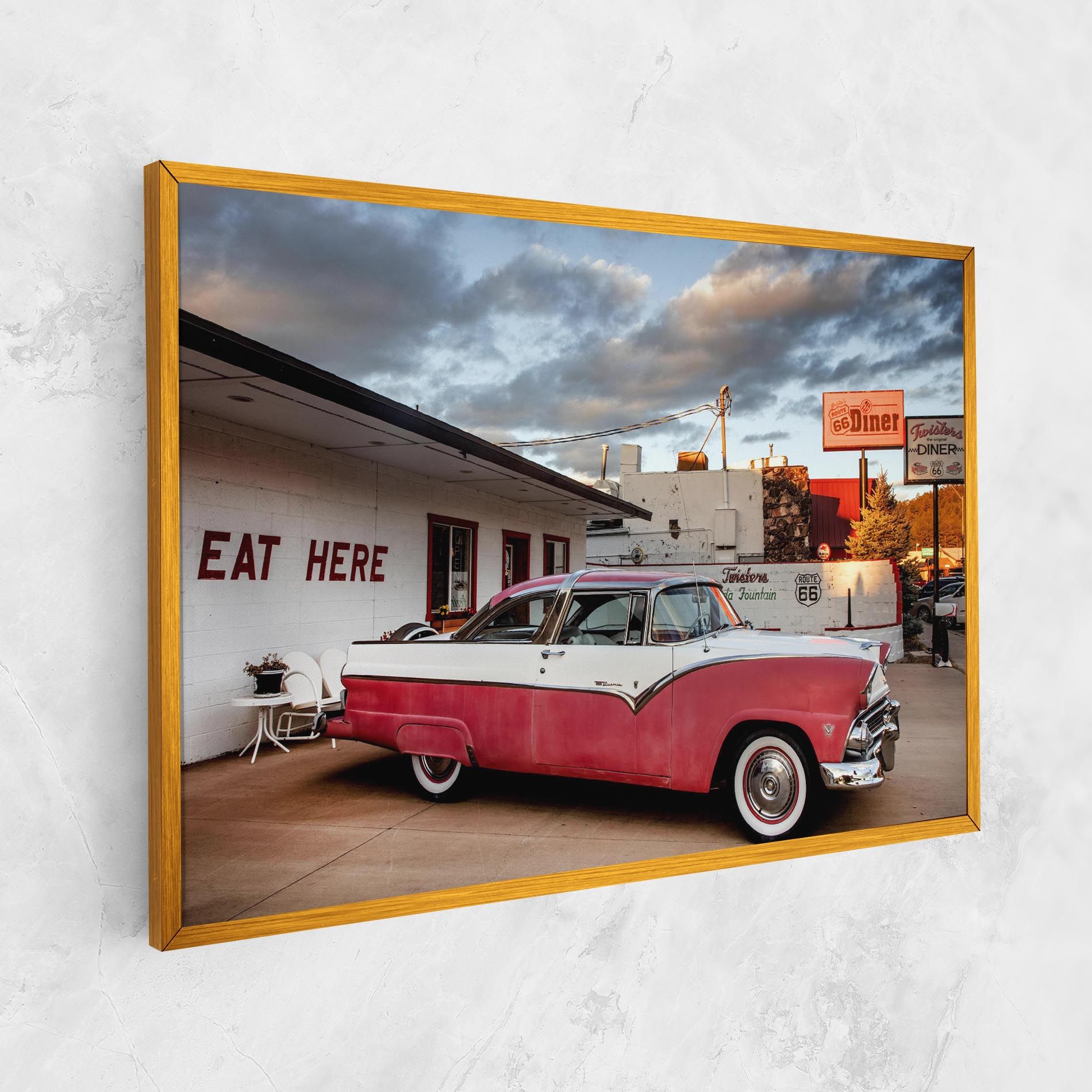 Cloud Old Car mockup 1