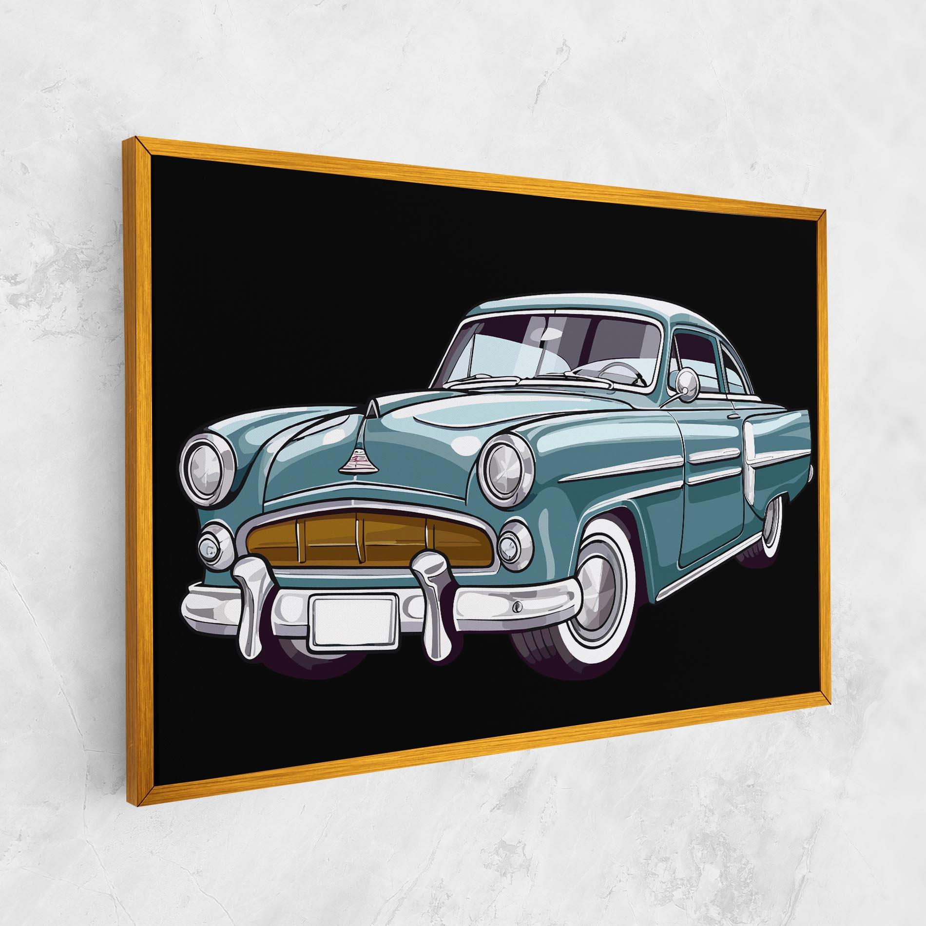 Vászonkép Ford Thunderbolt mockup 1