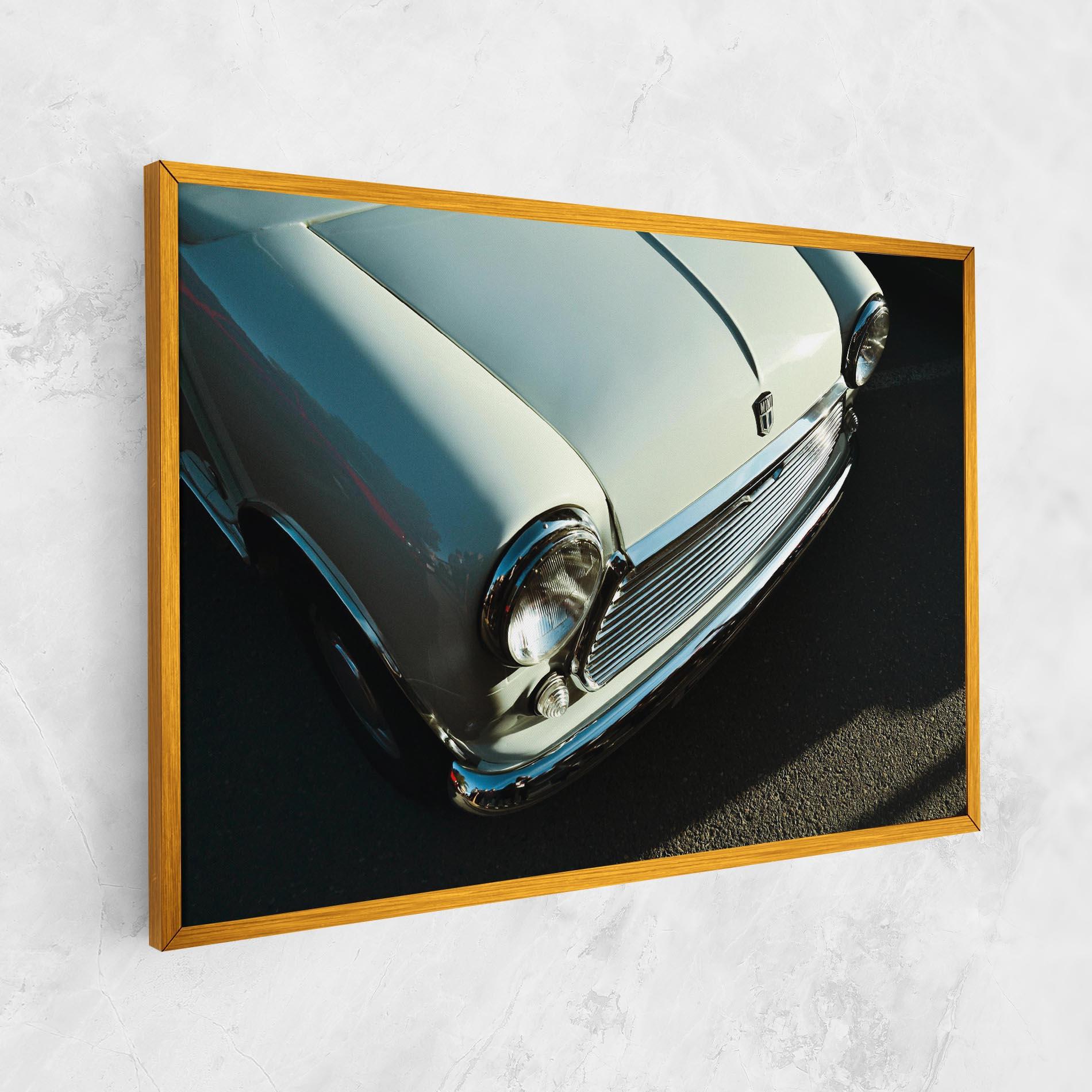 Vászonkép Light Blue Car mockup 1