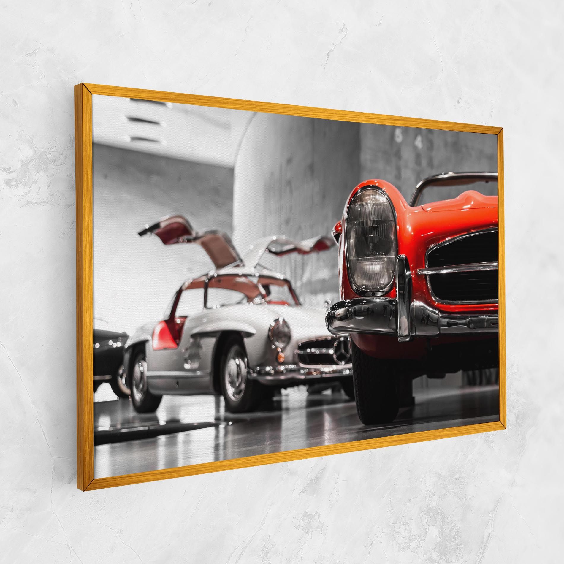 Vintage Red White mockup 1