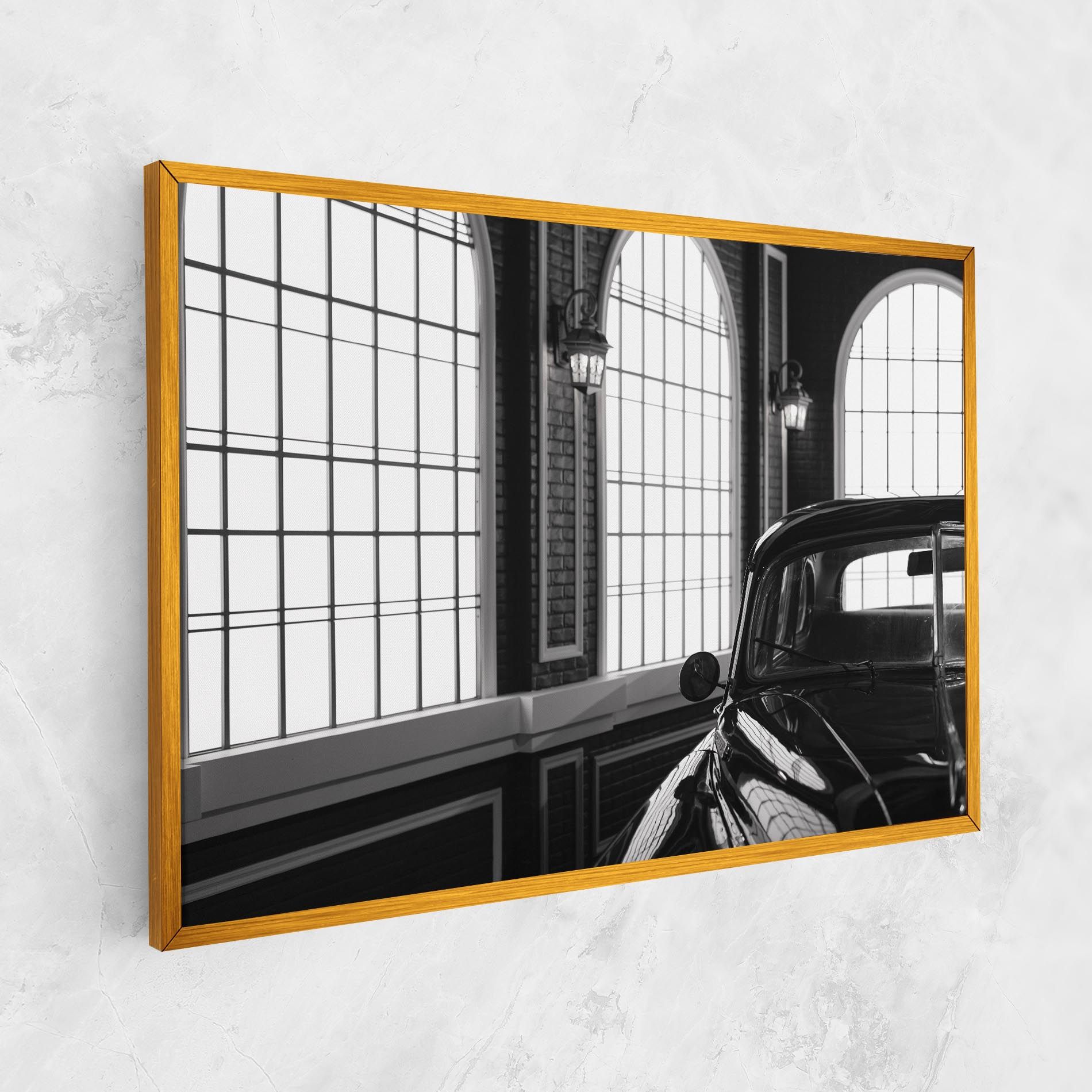 Window Old Car mockup 1