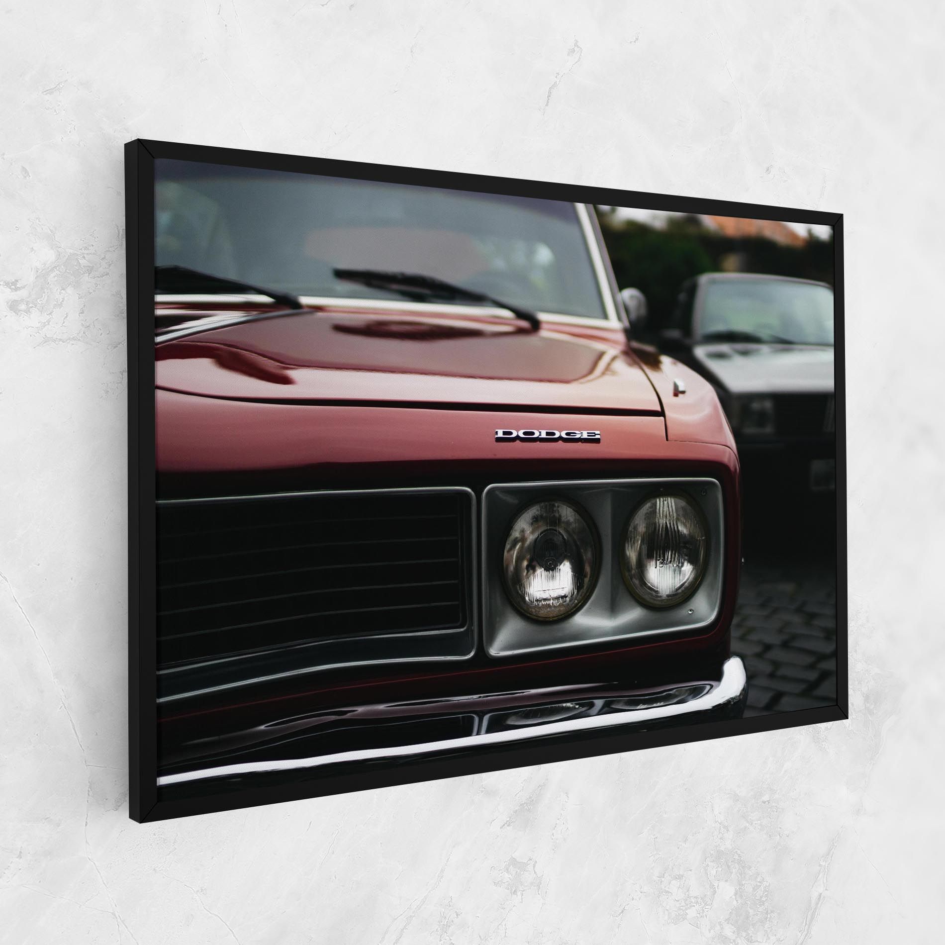 Dark Vintage Red mockup 1