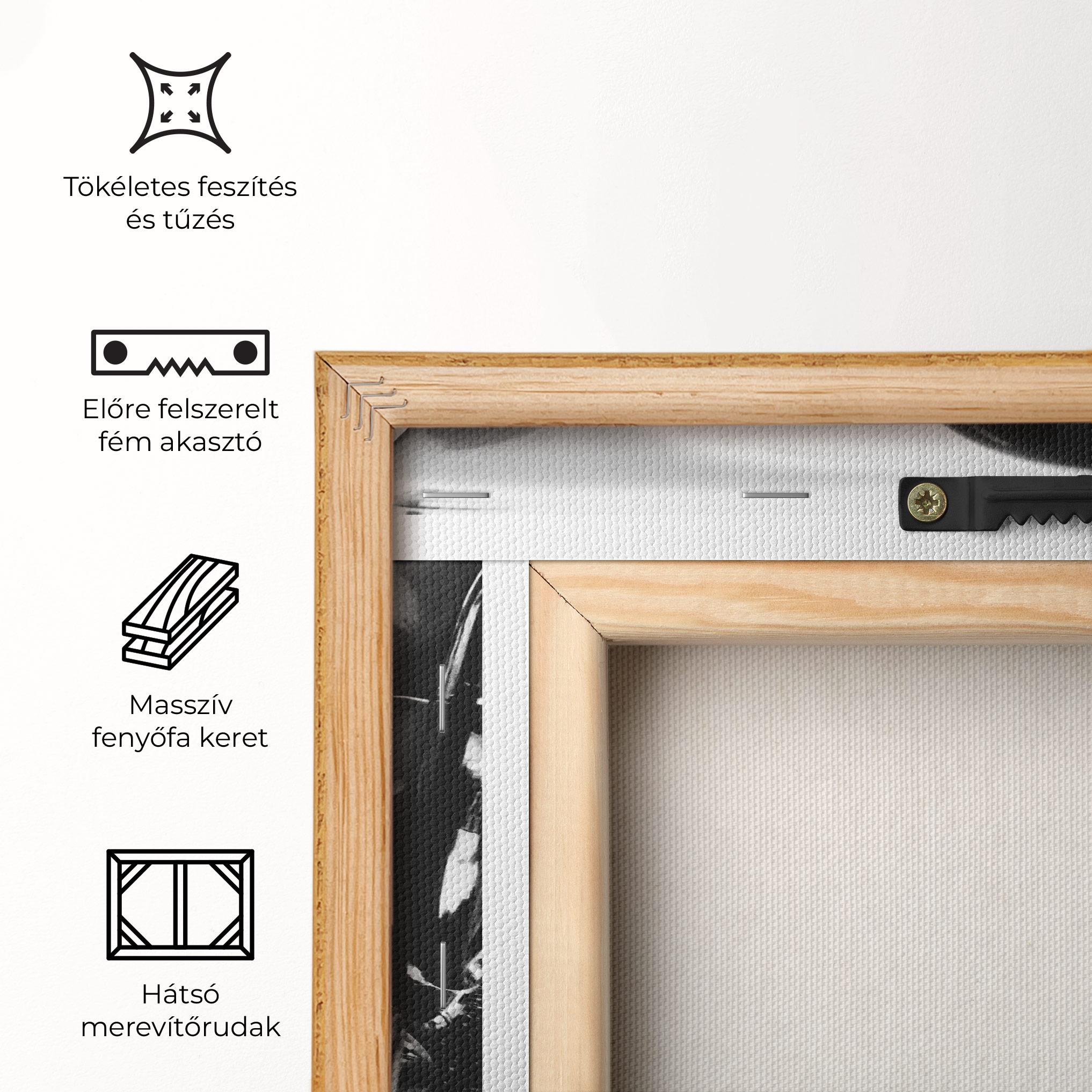 Vászonkép Old Closeup Car mockup 5