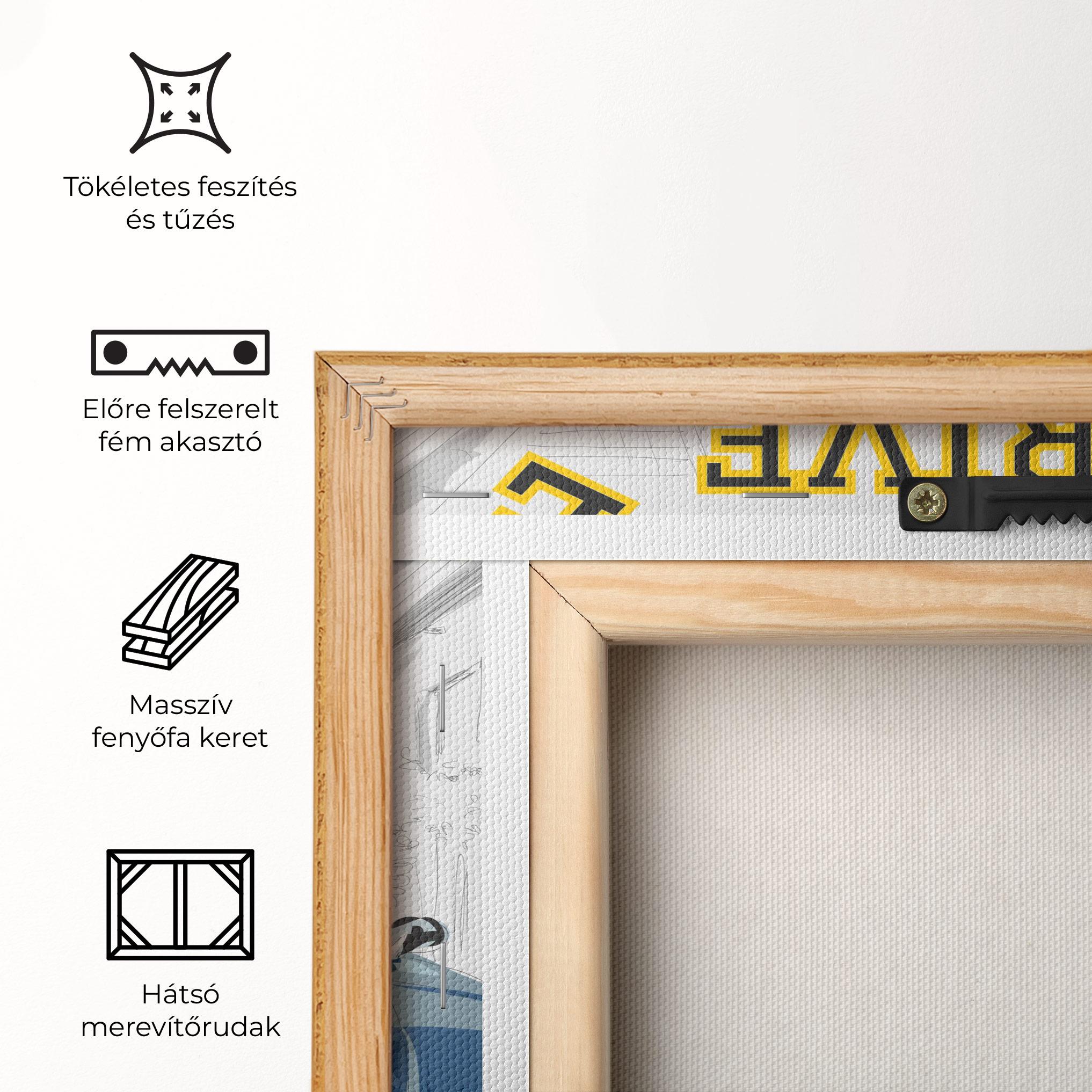 Vászonkép Vintage Drive mockup 5