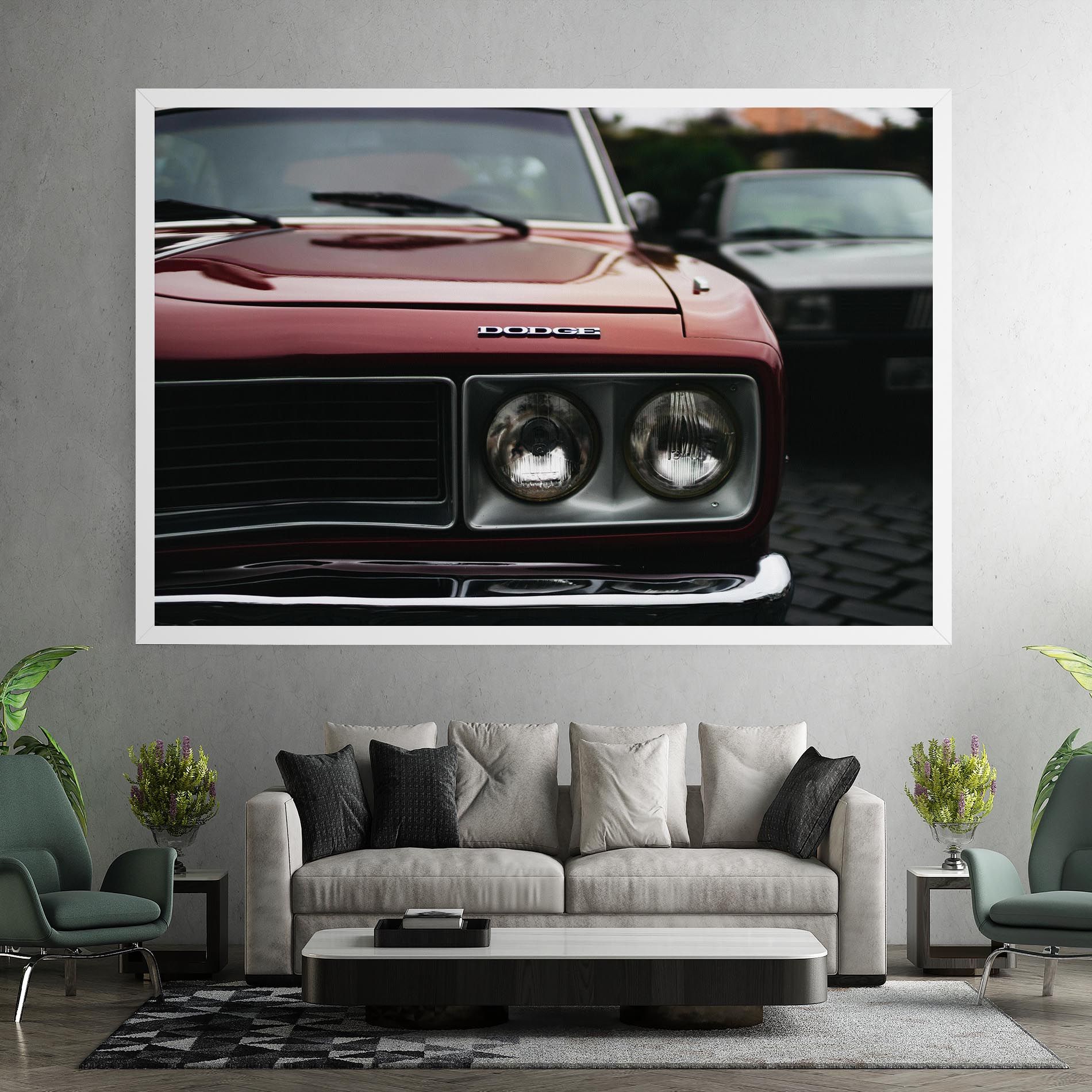 Dark Vintage Red mockup 7