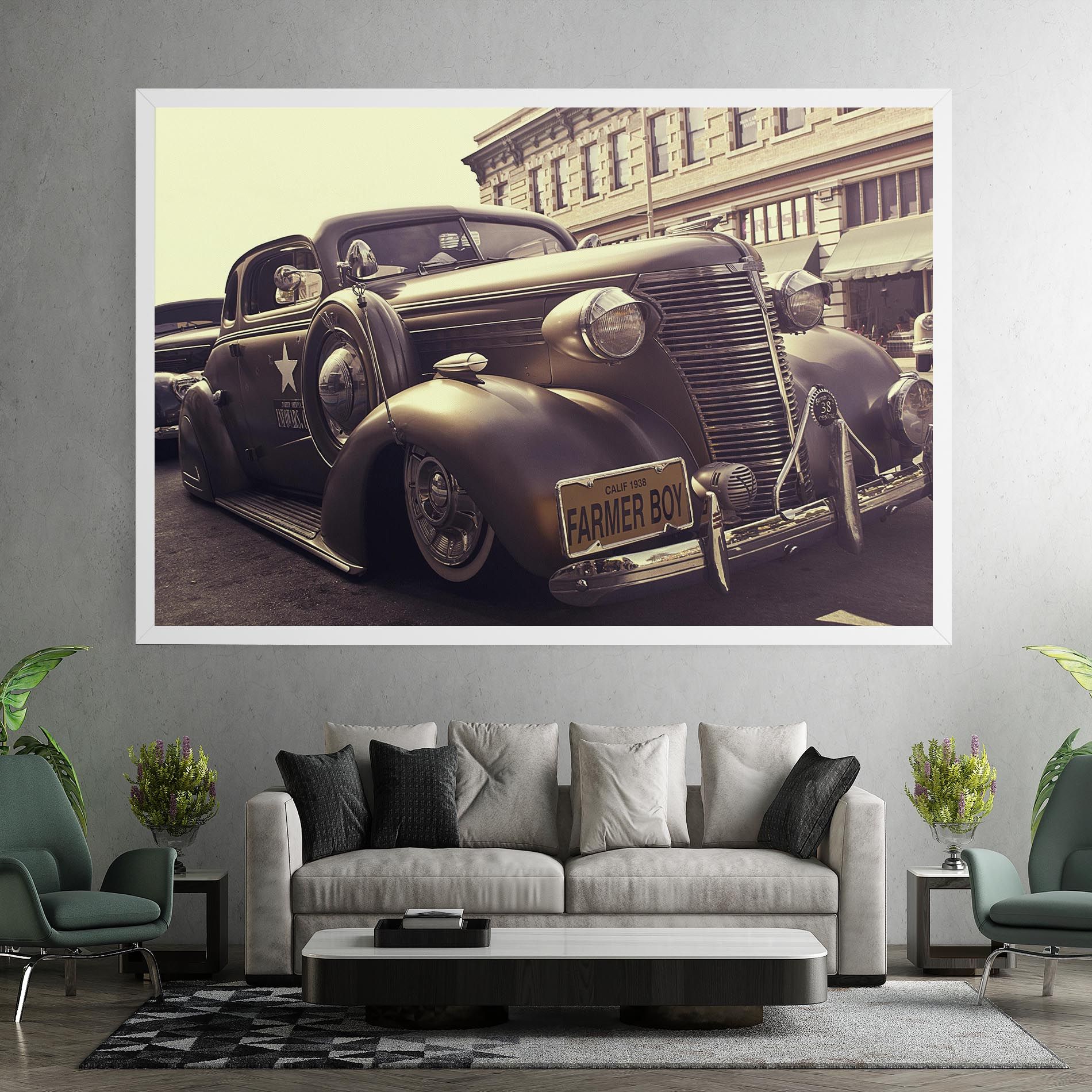 Old Classic Car mockup 7